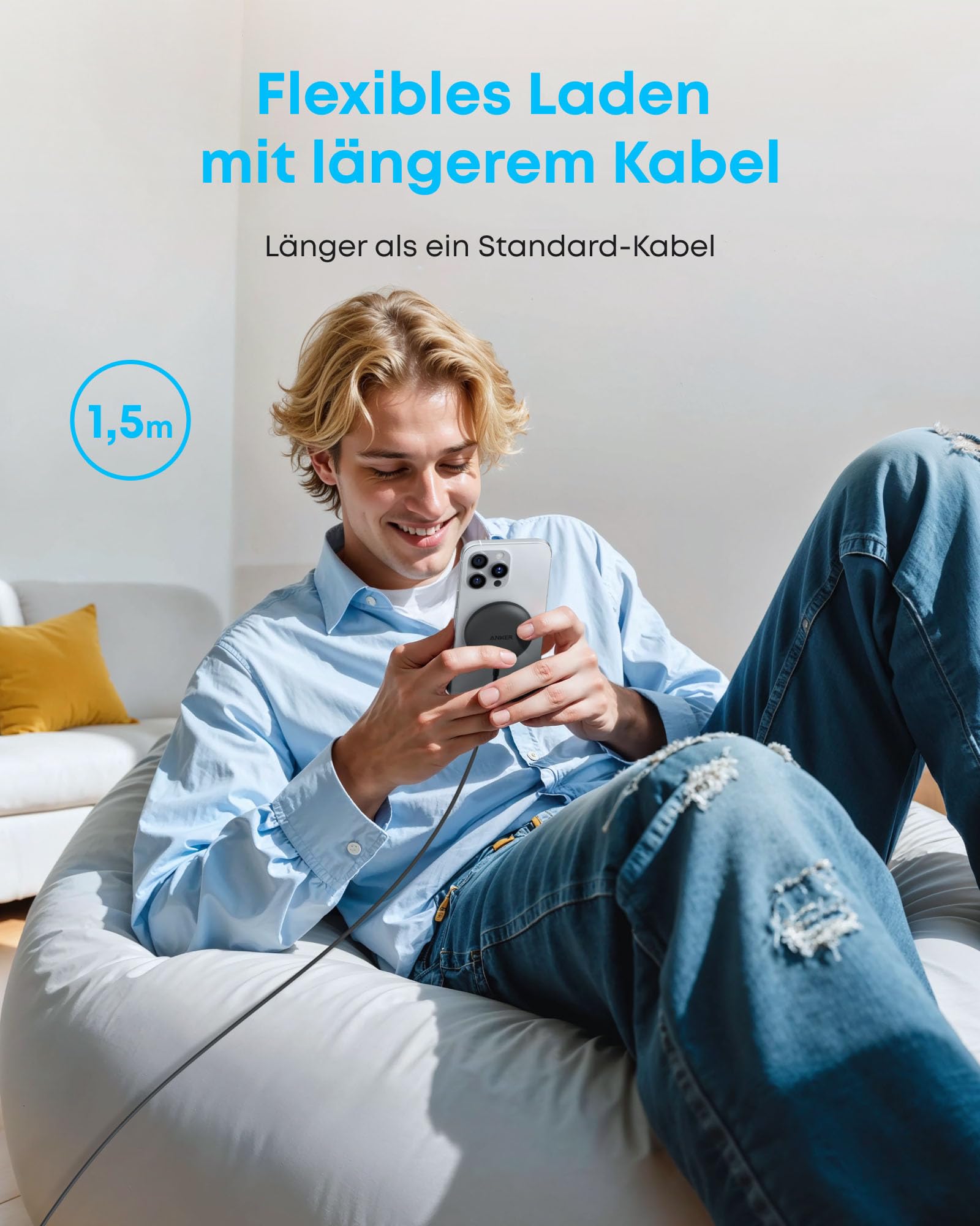 anker-zolo-magnetisches-ladepad-qi2-15w-schwarz image 3