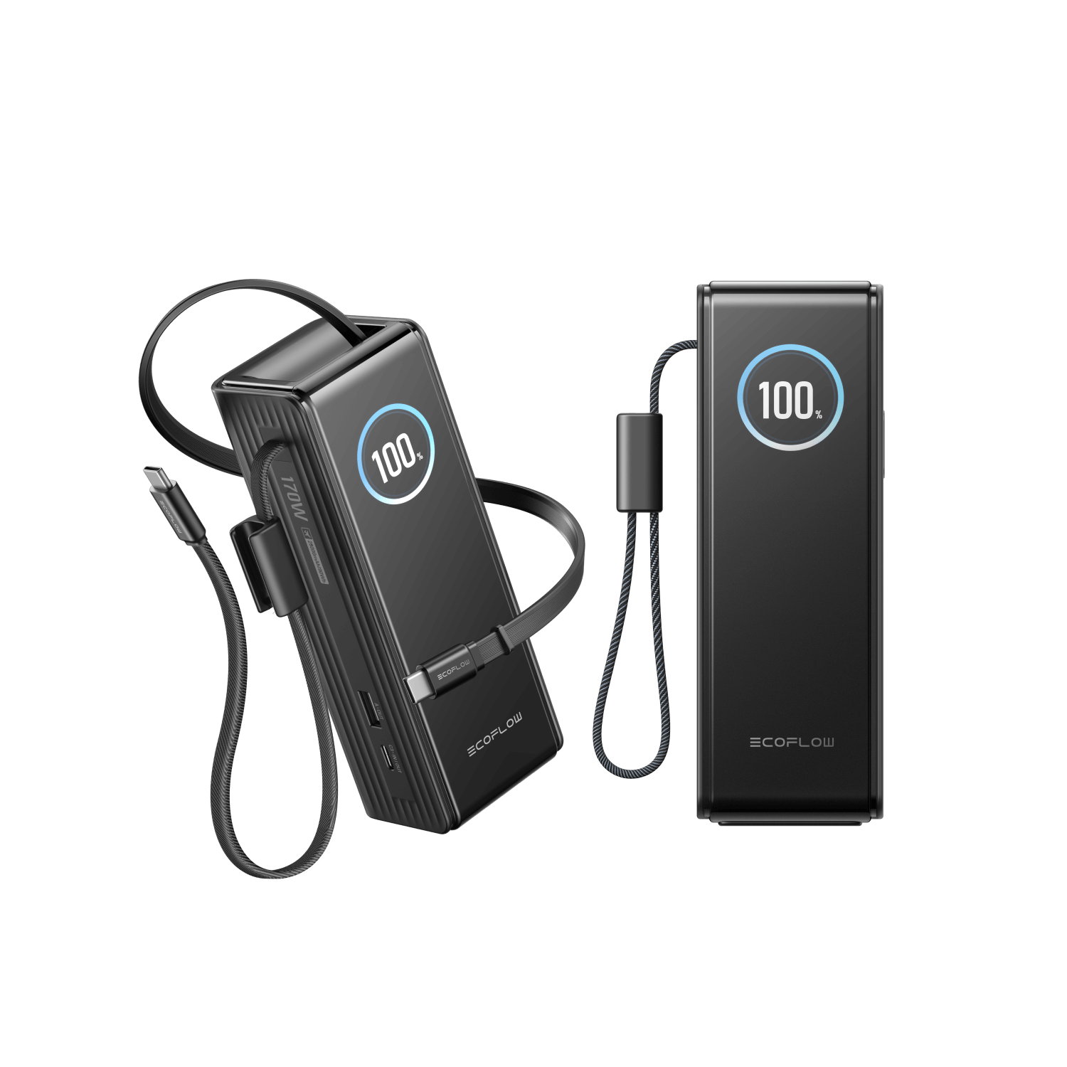ecoflow-rapid-powerbank-25000mah-170w-schwarz-kabel image 3