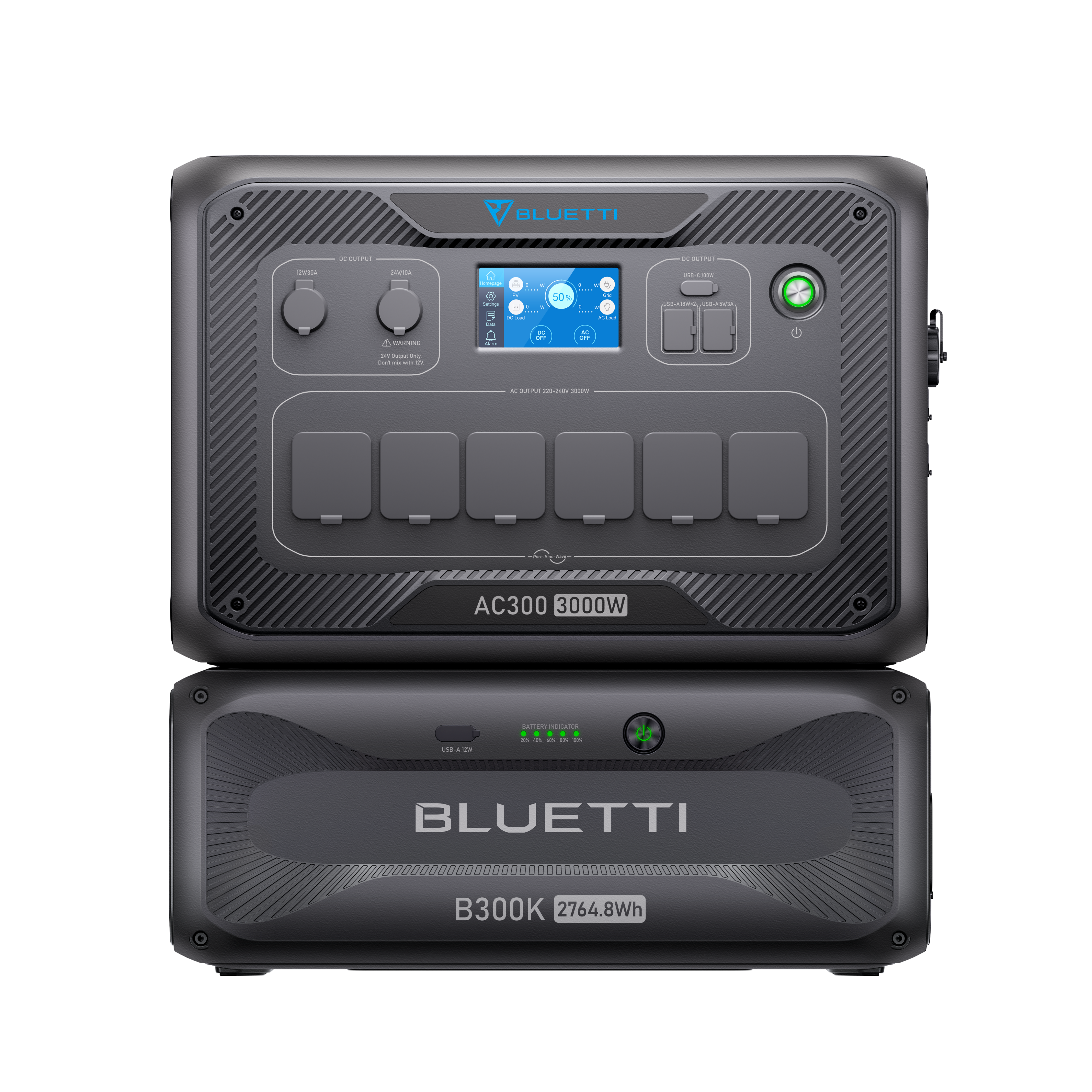 bluetti-ac300-b300k-heimspeicher-3000w-2764wh-lifepo4 image 3