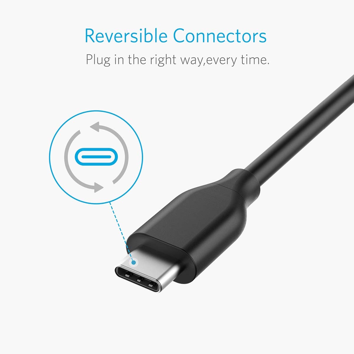 anker-powerline-usb-auf-usb-c-kabel-3-m-schwarz-15-w image 5