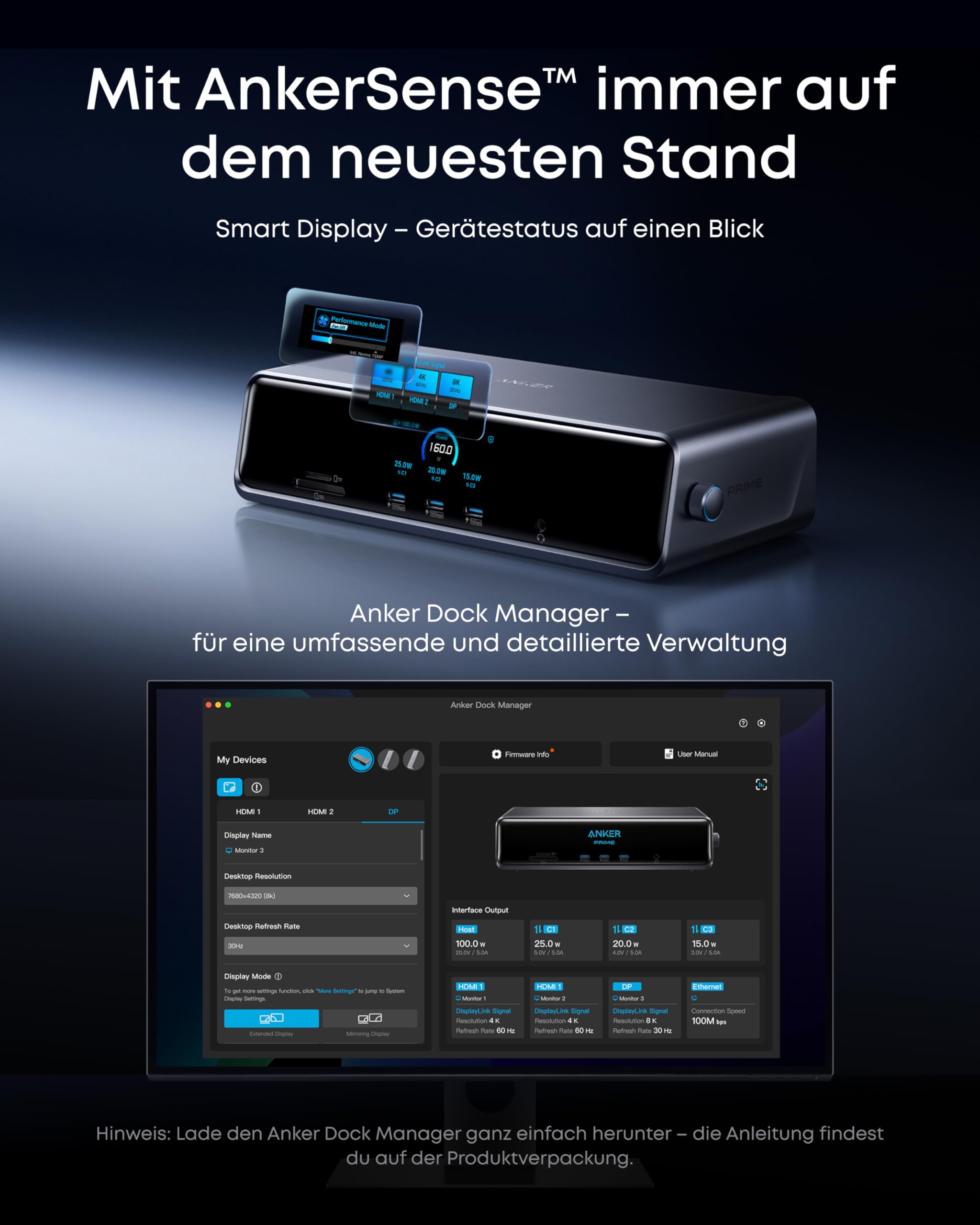 anker-prime-docking-station-14-ports-140w-triple-display image 6