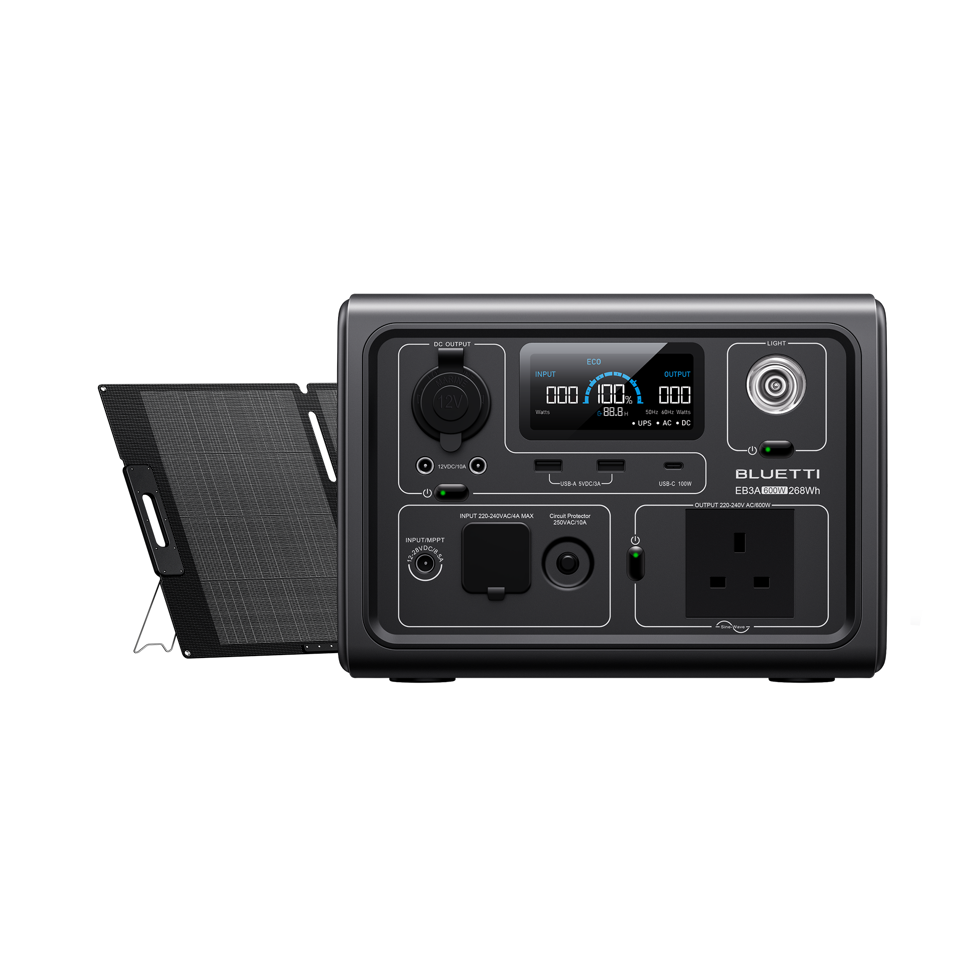 bluetti-eb3a-powerstation-600w-268wh-tragbar-lifepo4 image 8