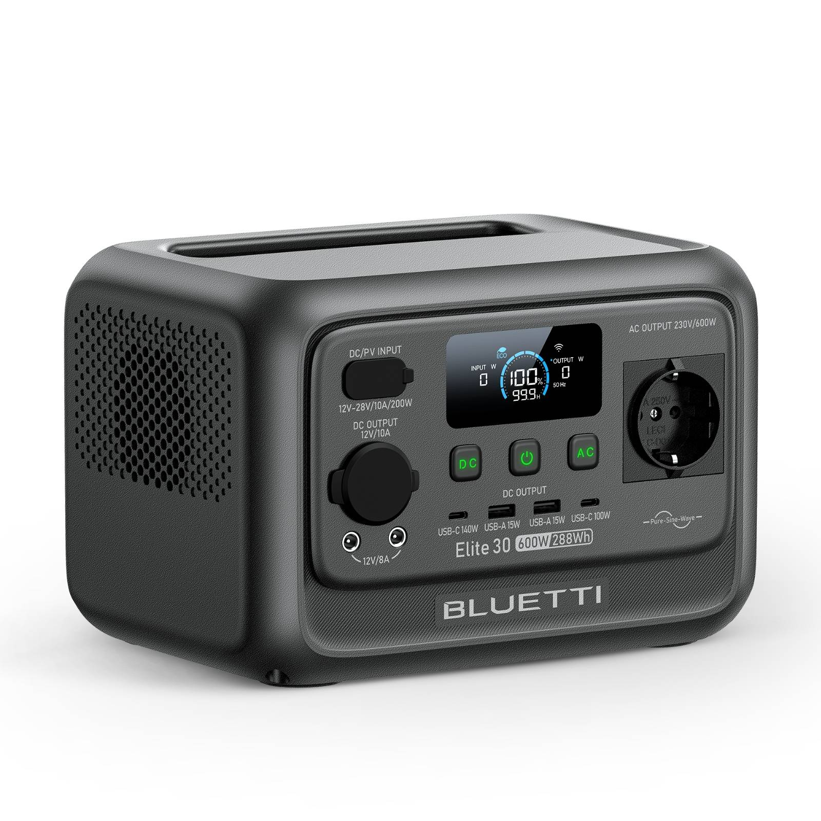 bluetti-elite-30-v2-powerstation-288wh-tragbar-600w image 1