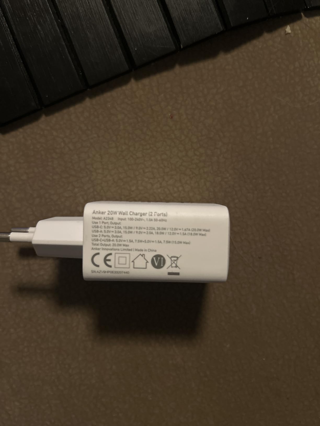 Kabel gut, Stecker mittel