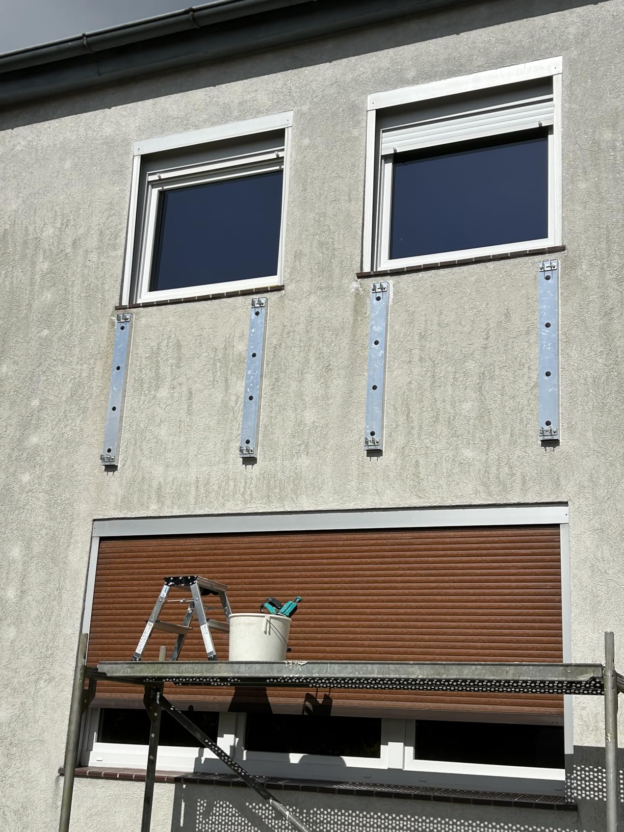 Bombenfest an der Wand