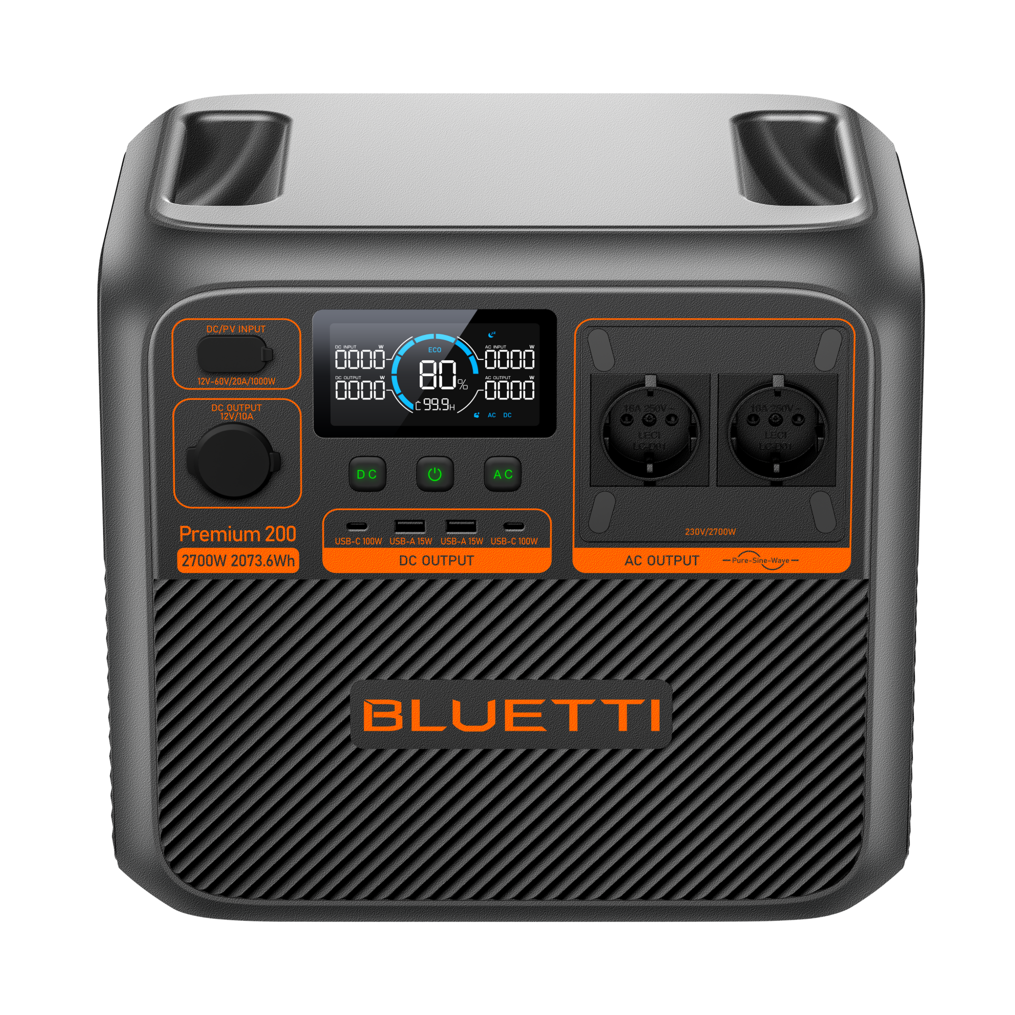 bluetti-premium-200-v2-powerstation-2700w-2073wh-mit-usv image 5