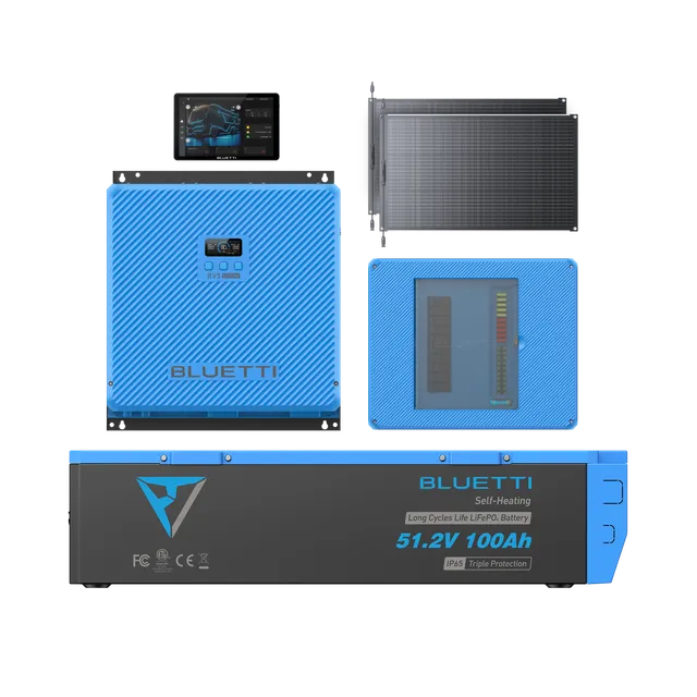 bluetti-charger-rv5-b4810-epanel-epad-200w-set image 1