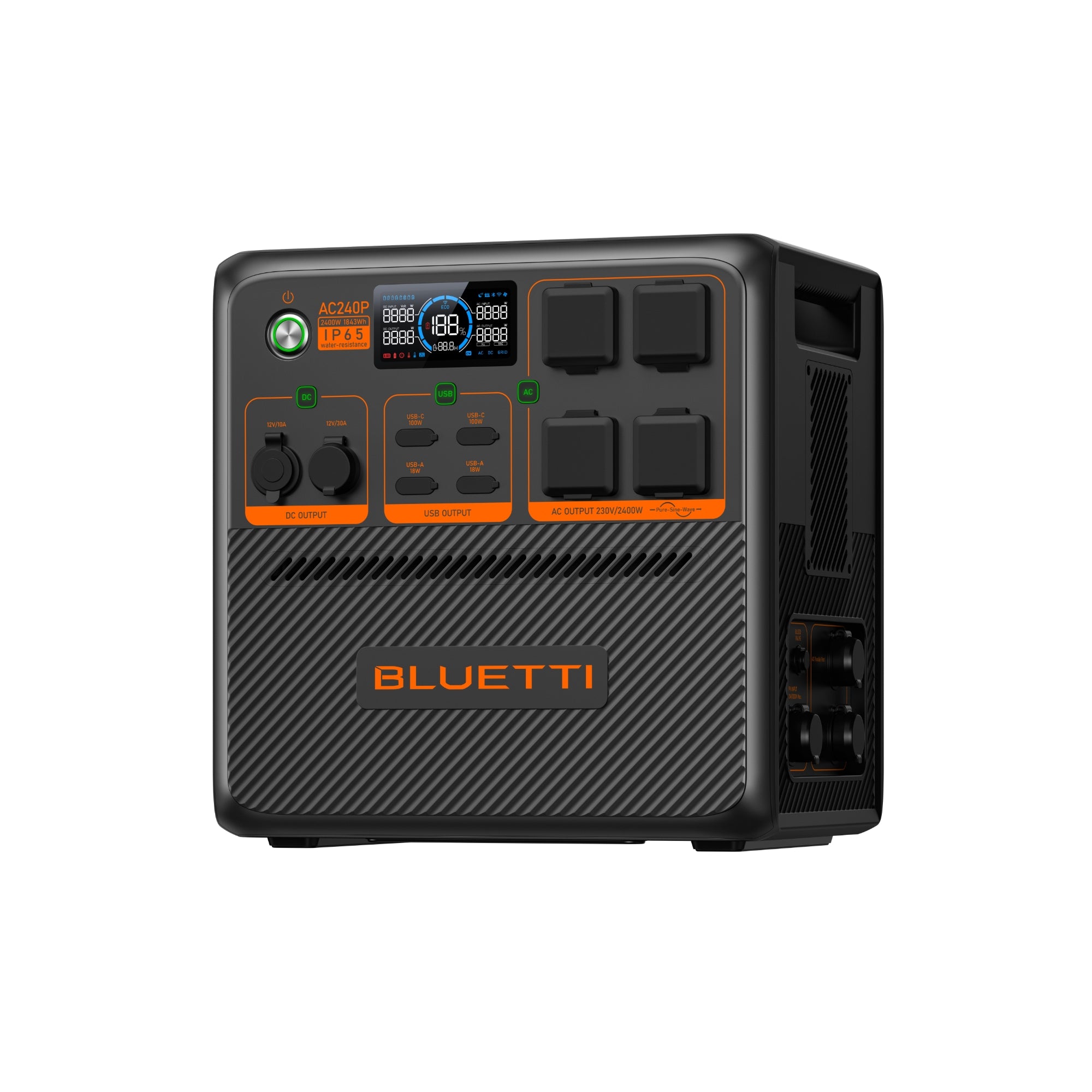 bluetti-ac240p-powerstation-2400-w-1843-wh-outdoor image 2