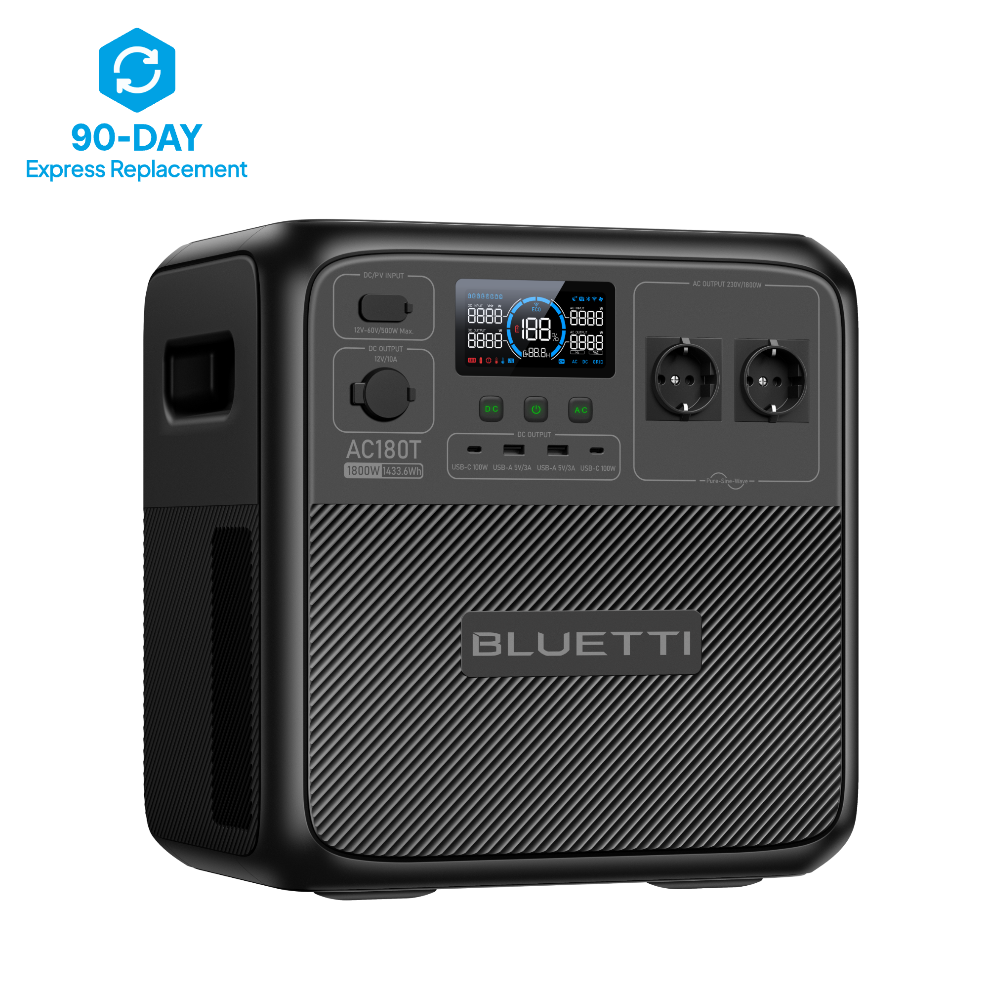 bluetti-ac180t-1800w-1433wh-powerstation-tragbare-solar image 2