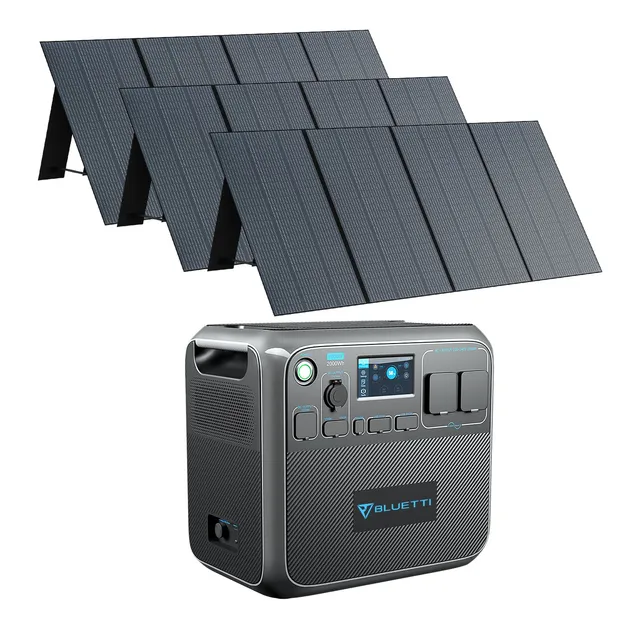 bluetti-ac200p-solargenerator-2000w-2000wh-1050w-kit image 1
