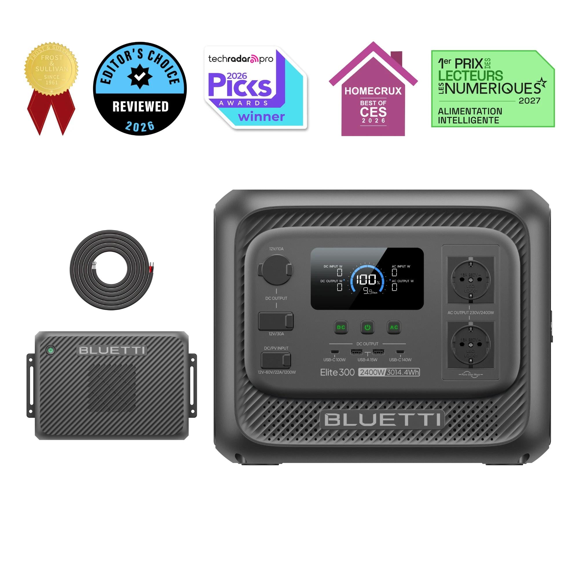 bluetti-elite-300-charger-2-powerstation-3014wh-2400w image 1