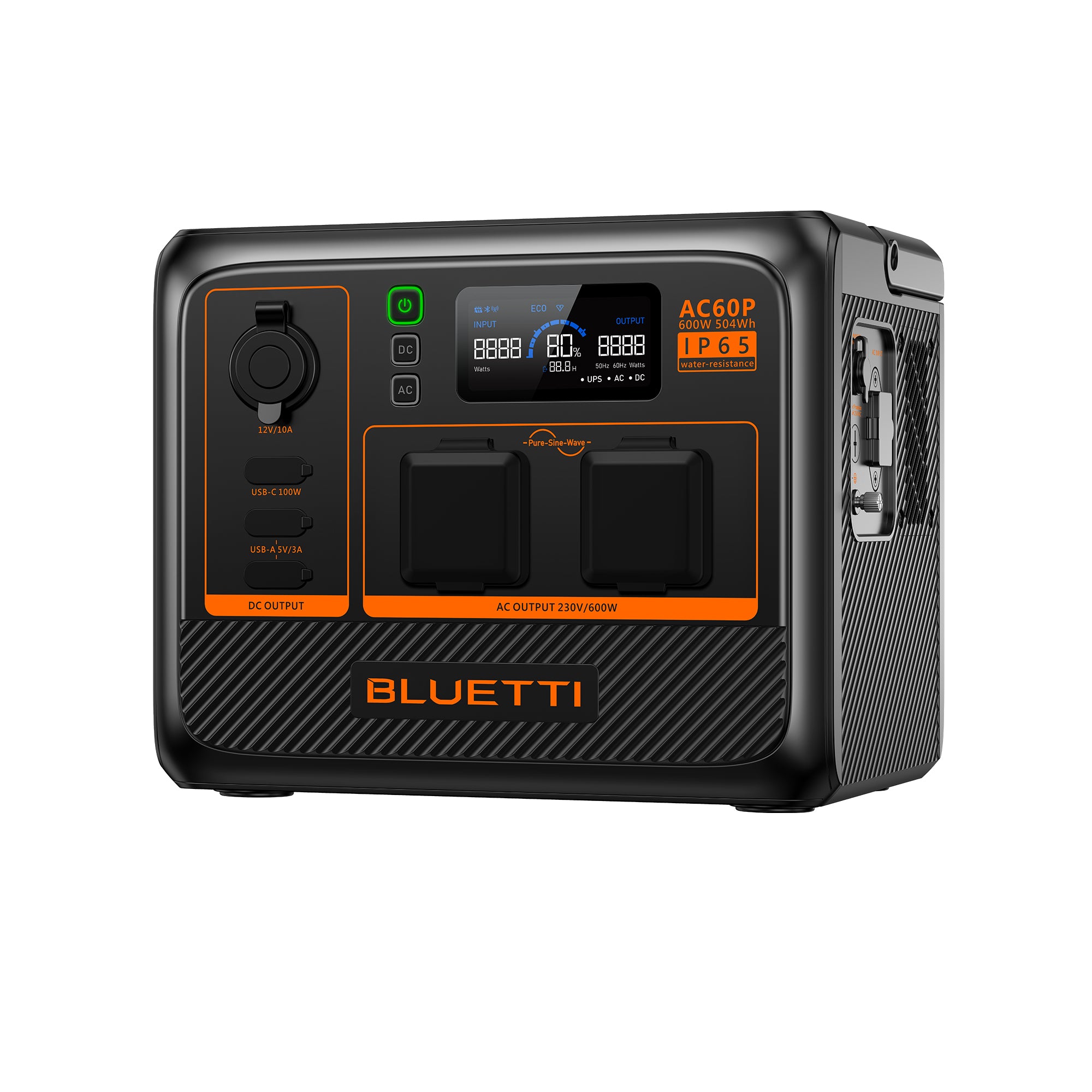 bluetti-ac60p-powerstation-600w-504wh-tragbar image 2