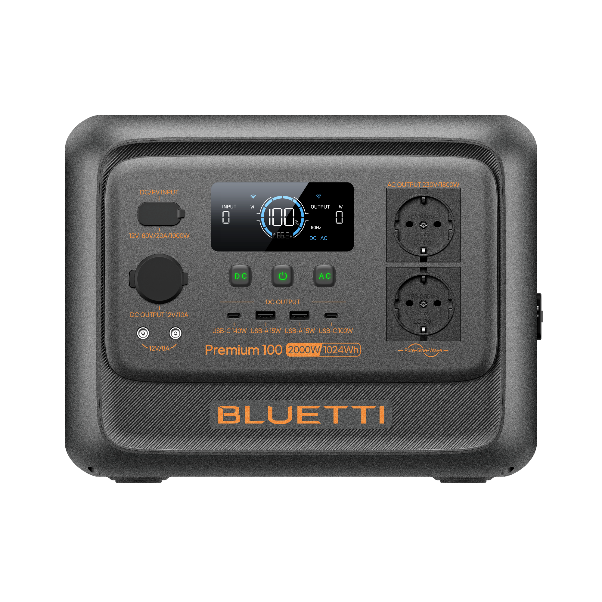 bluetti-premium-100-v2-powerstation-1024wh-2000w-11-3kg-usv image 1