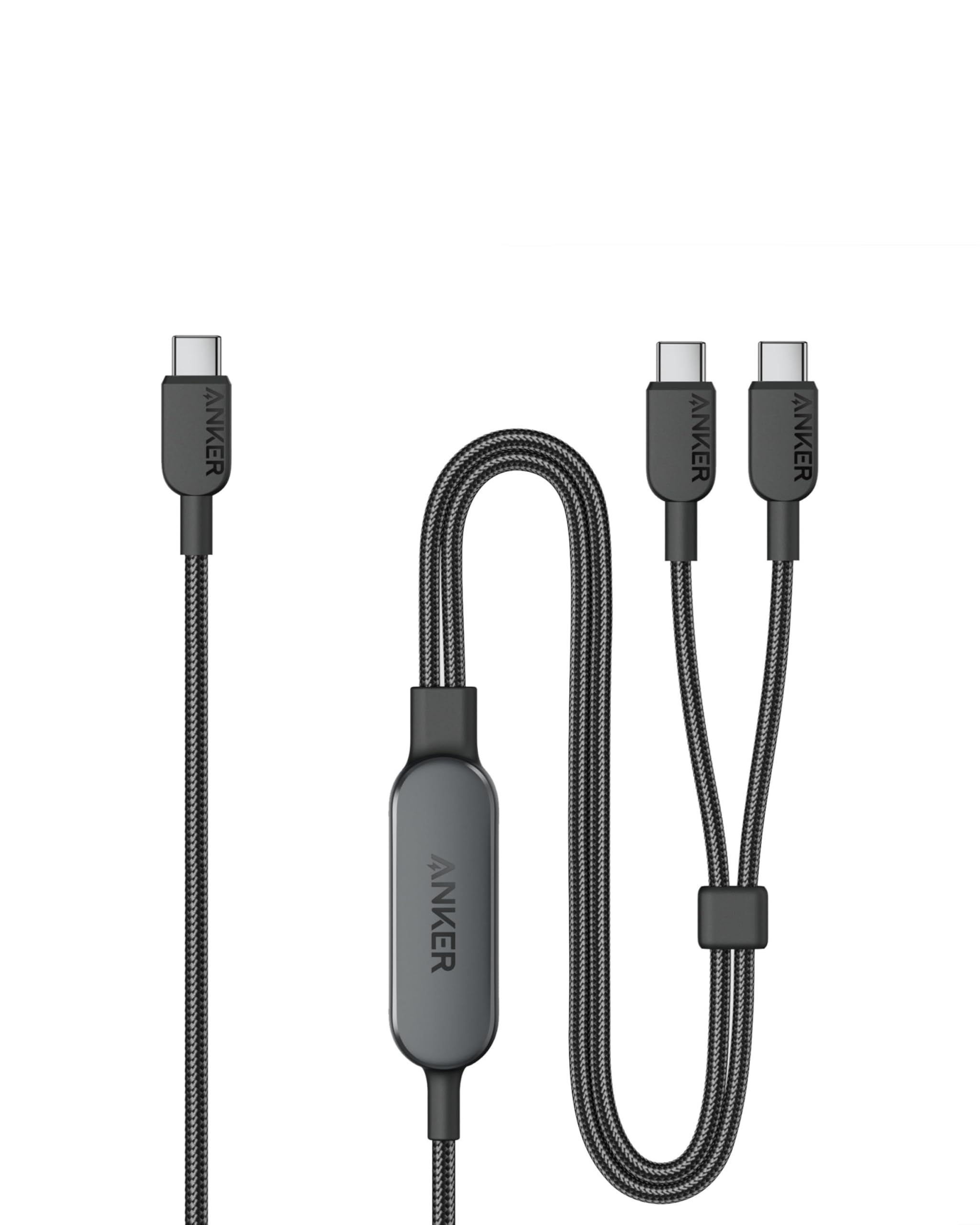 anker-140w-2-in-1-usb-c-kabel-1-8m-schwarz-geflochten image 1