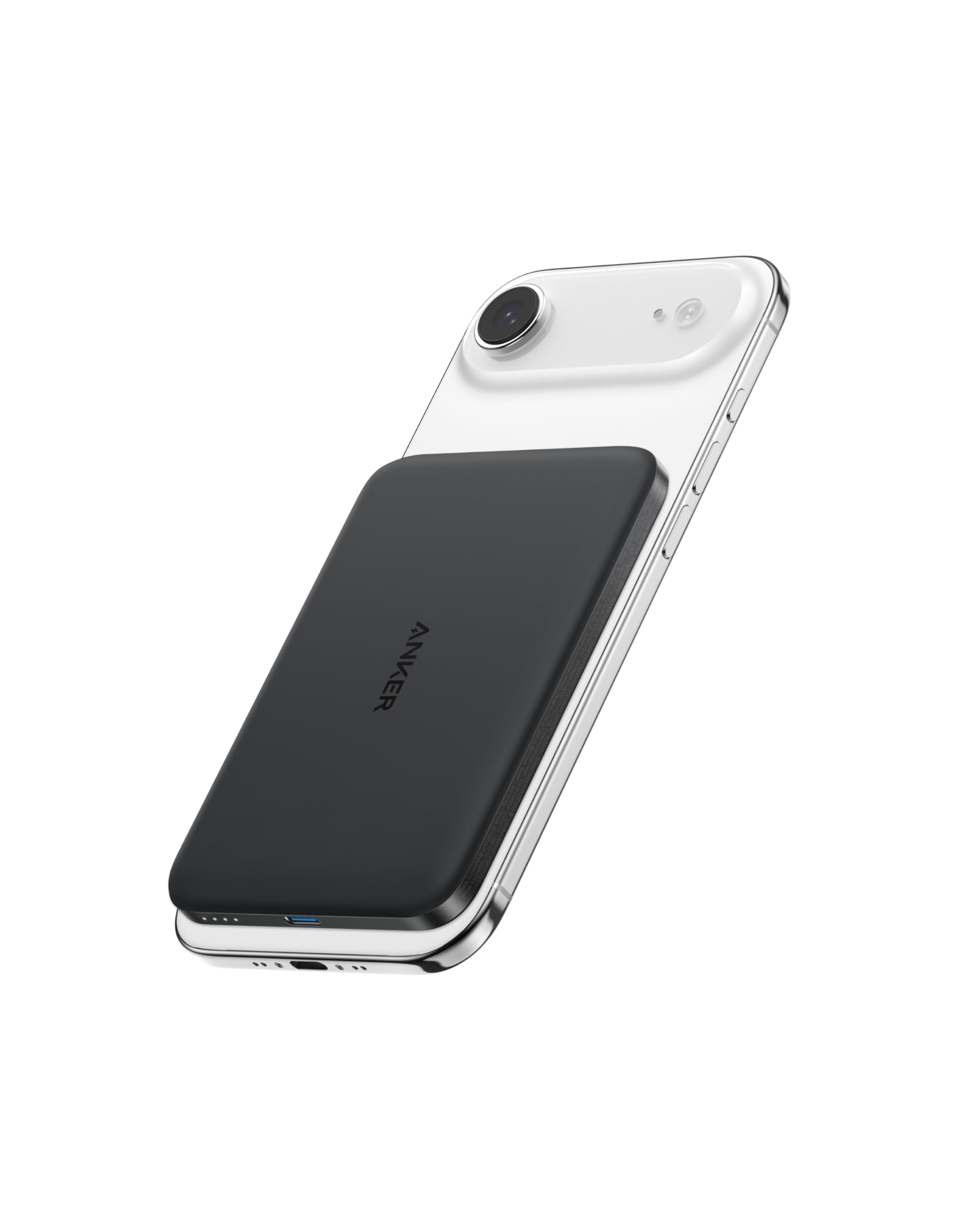 anker-nano-5k-maggo-slim-powerbank-schwarz-qi2-magnetisch image 1