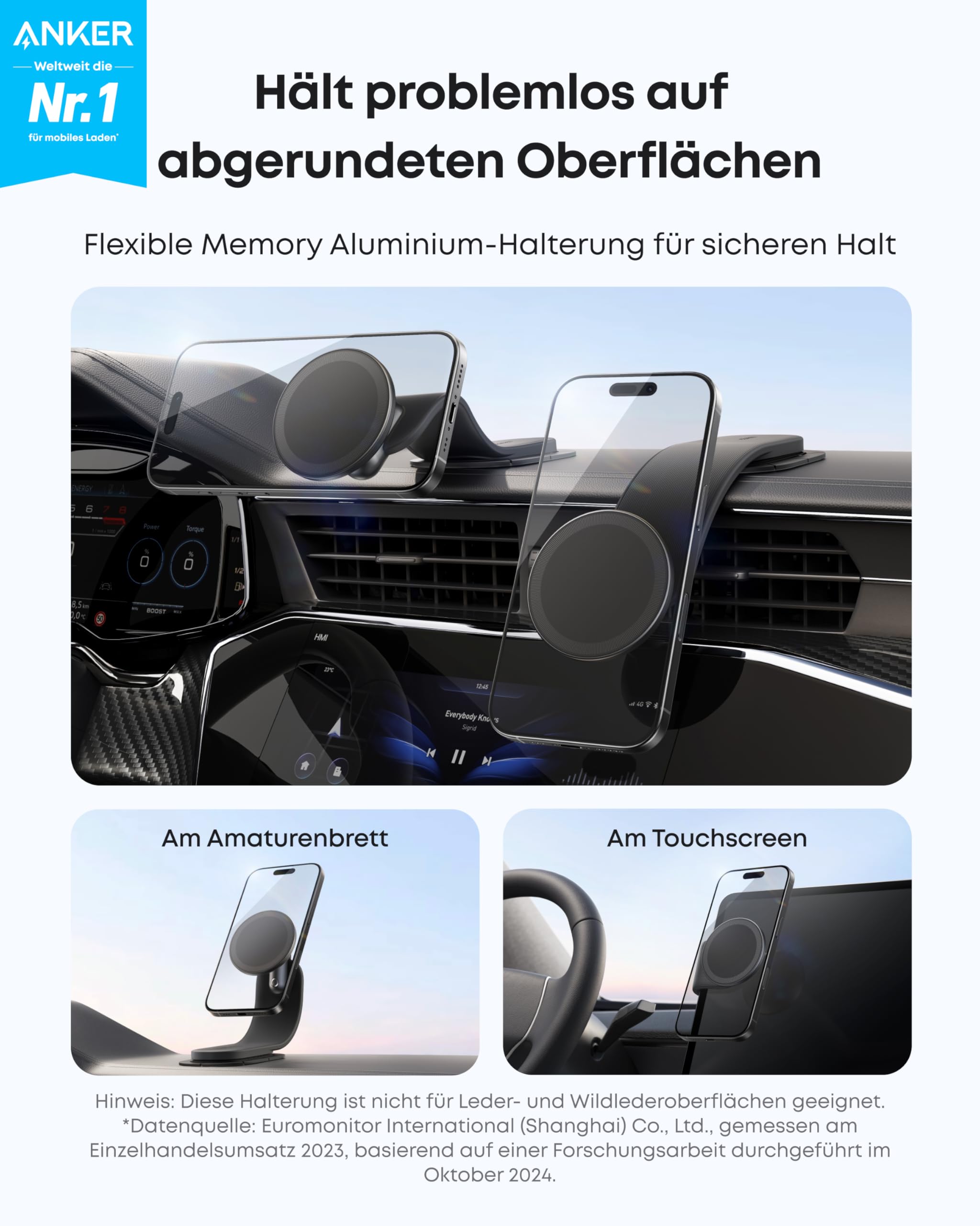 anker-nano-auto-handyhalterung-magnetisch-360-schwarz image 2