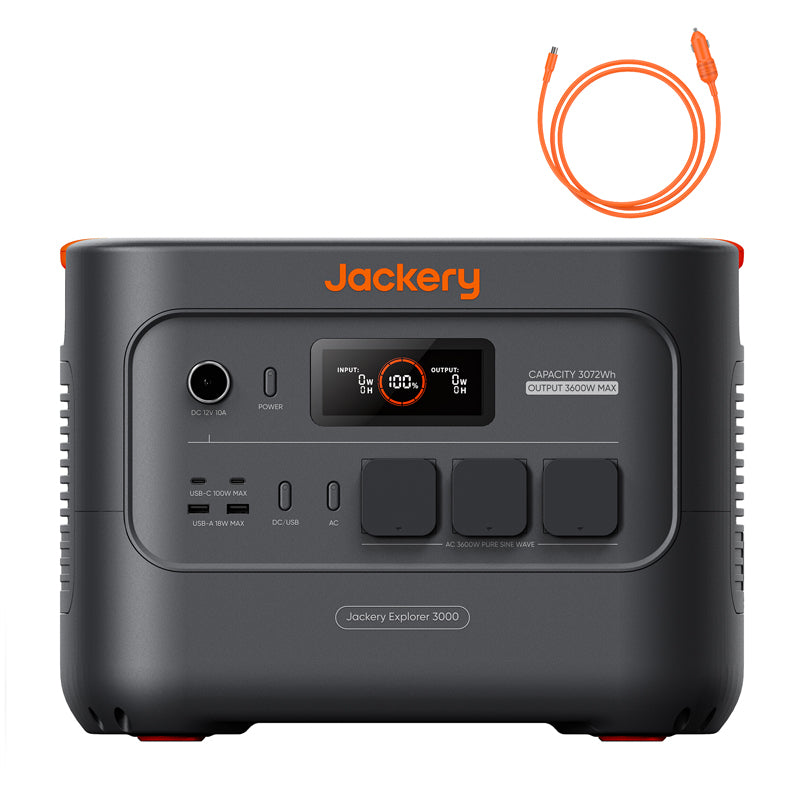 jackery-explorer-3000-v2-powerstation-3072wh-3600w-autokabel image 1