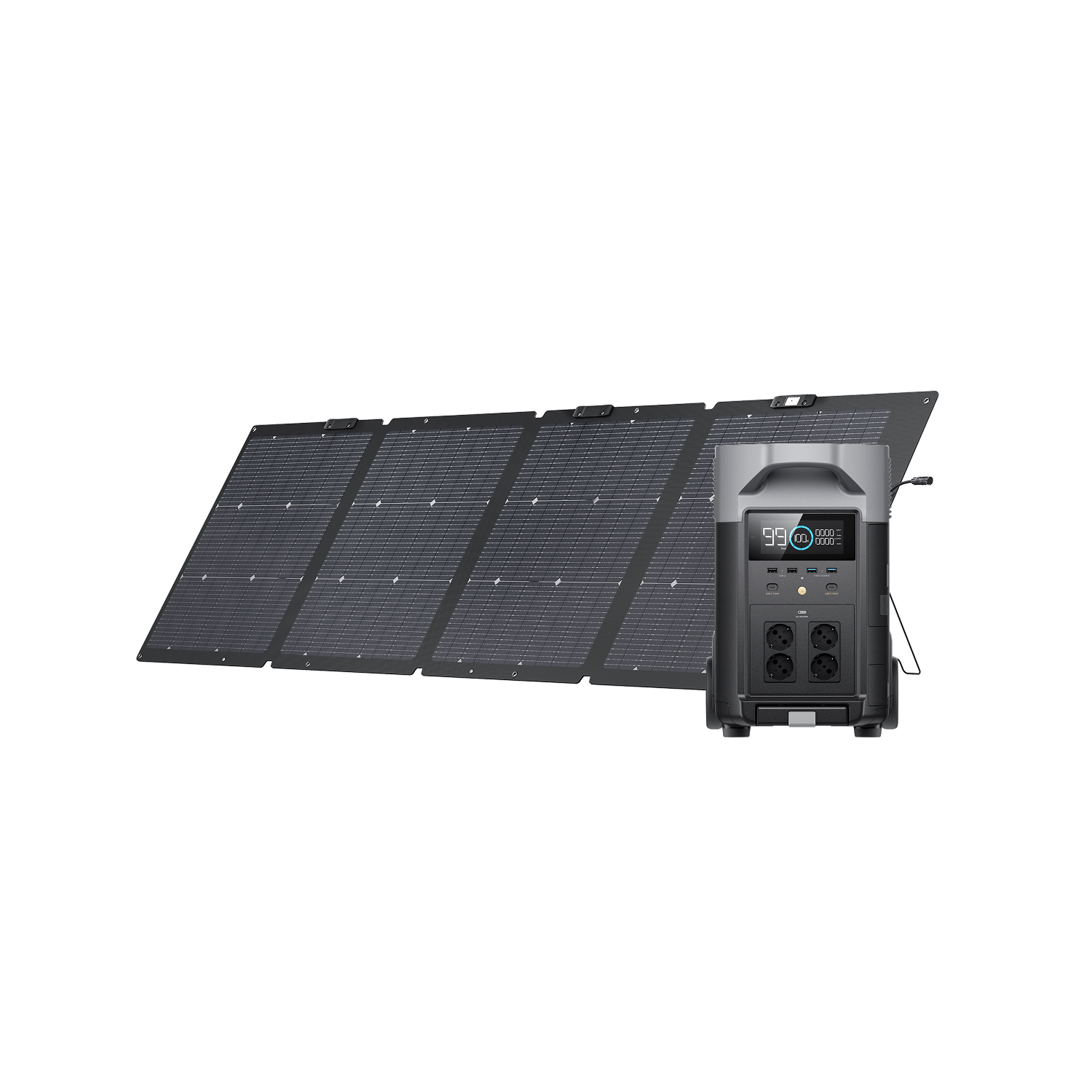 ecoflow-delta-pro-solargenerator-powerstation-pv220w image 1