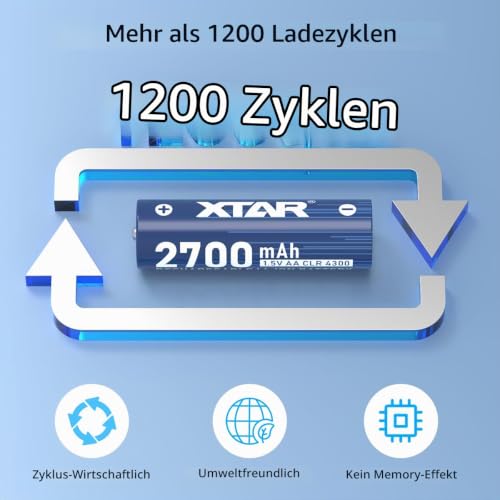 xtar-aa-lithium-batterien-1-5v-2700mah-8-st-ck-wildkamera image 8