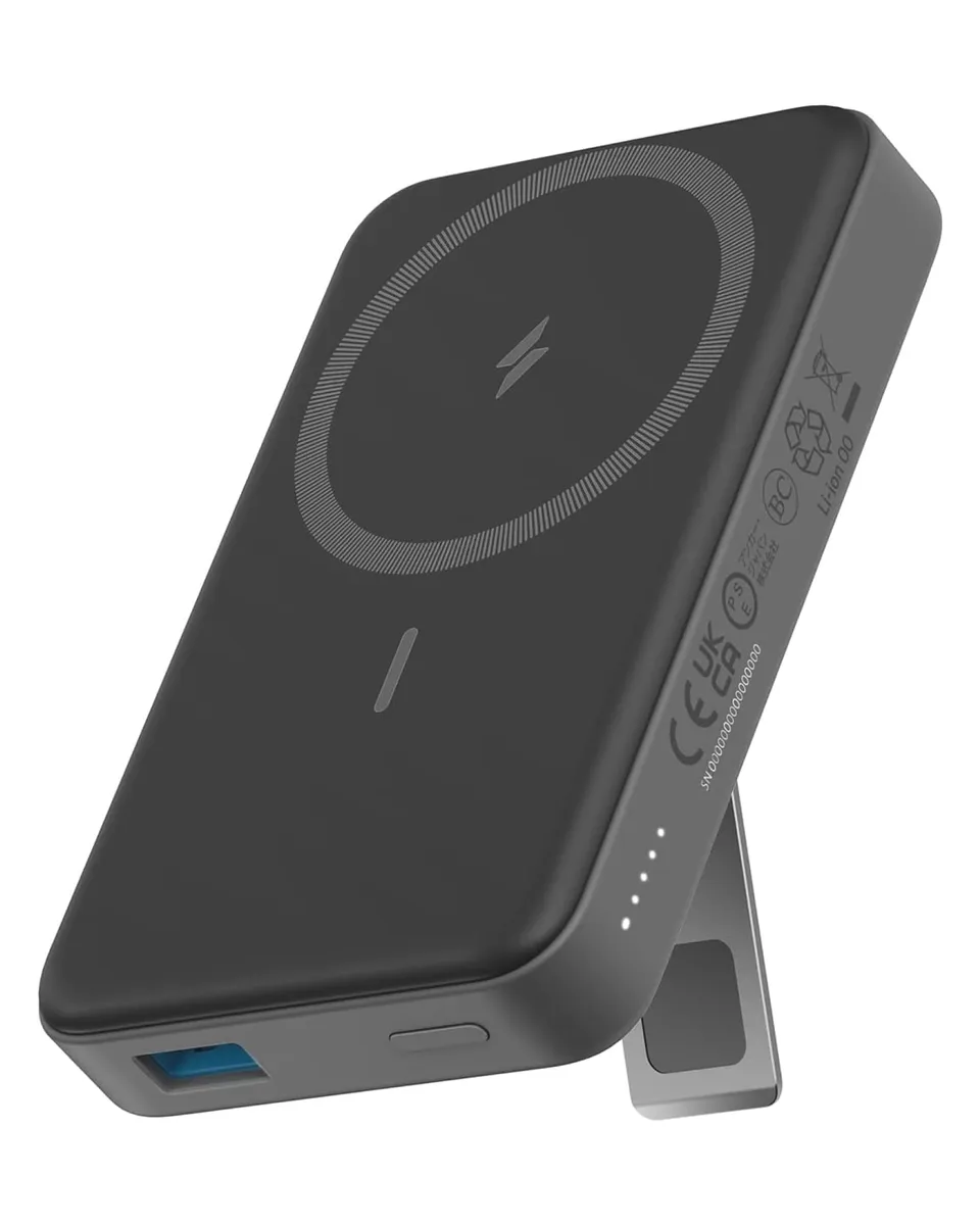 anker-633-powerbank-10000mah-magnetisch-schwarz-iphone-kabellos image 1