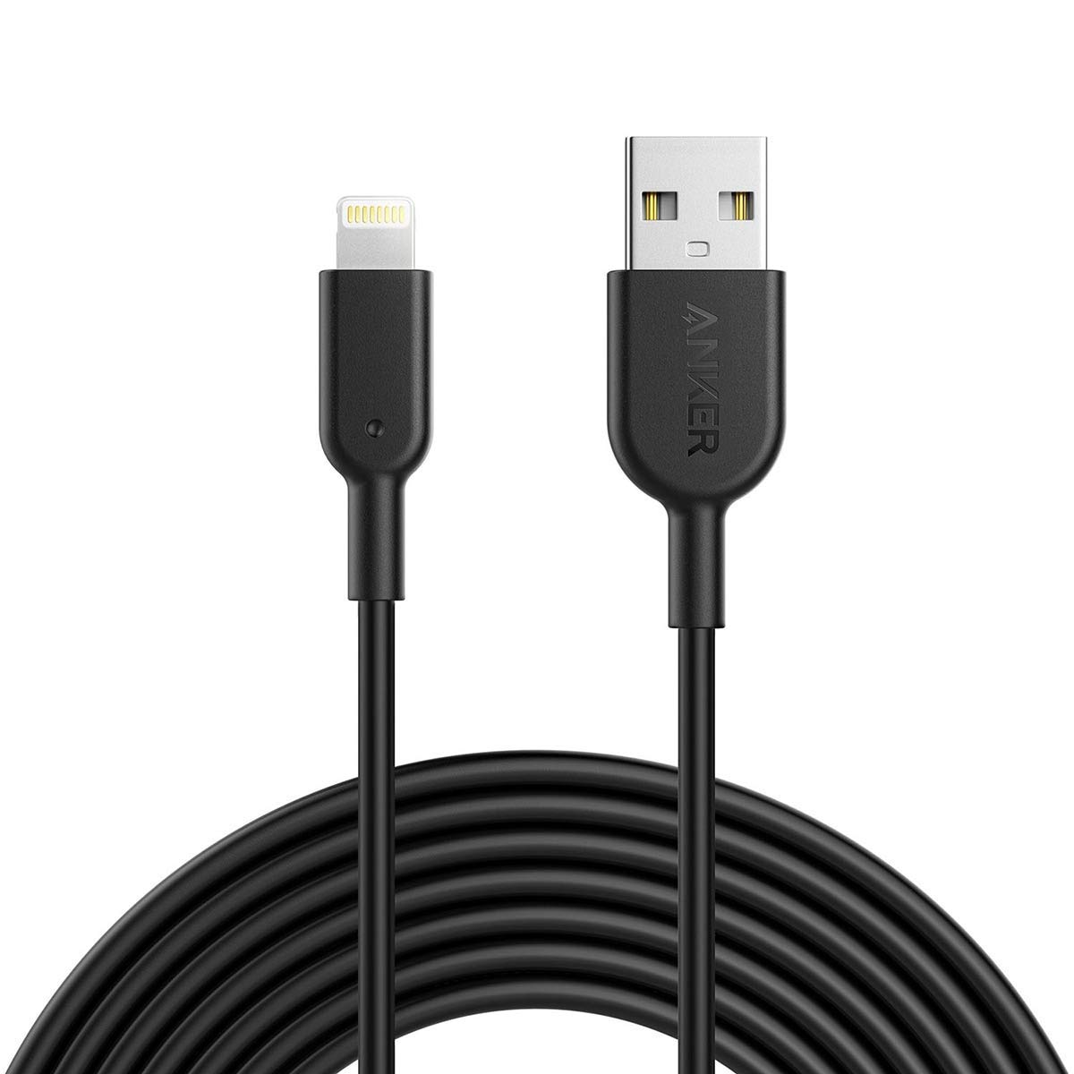 anker-powerline-ii-lightning-ladekabel-3m-schwarz-mfi image 1