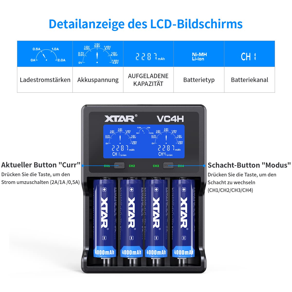xtar-vc4h-ladeger-t-4-slot-18650-21700-mit-display image 5