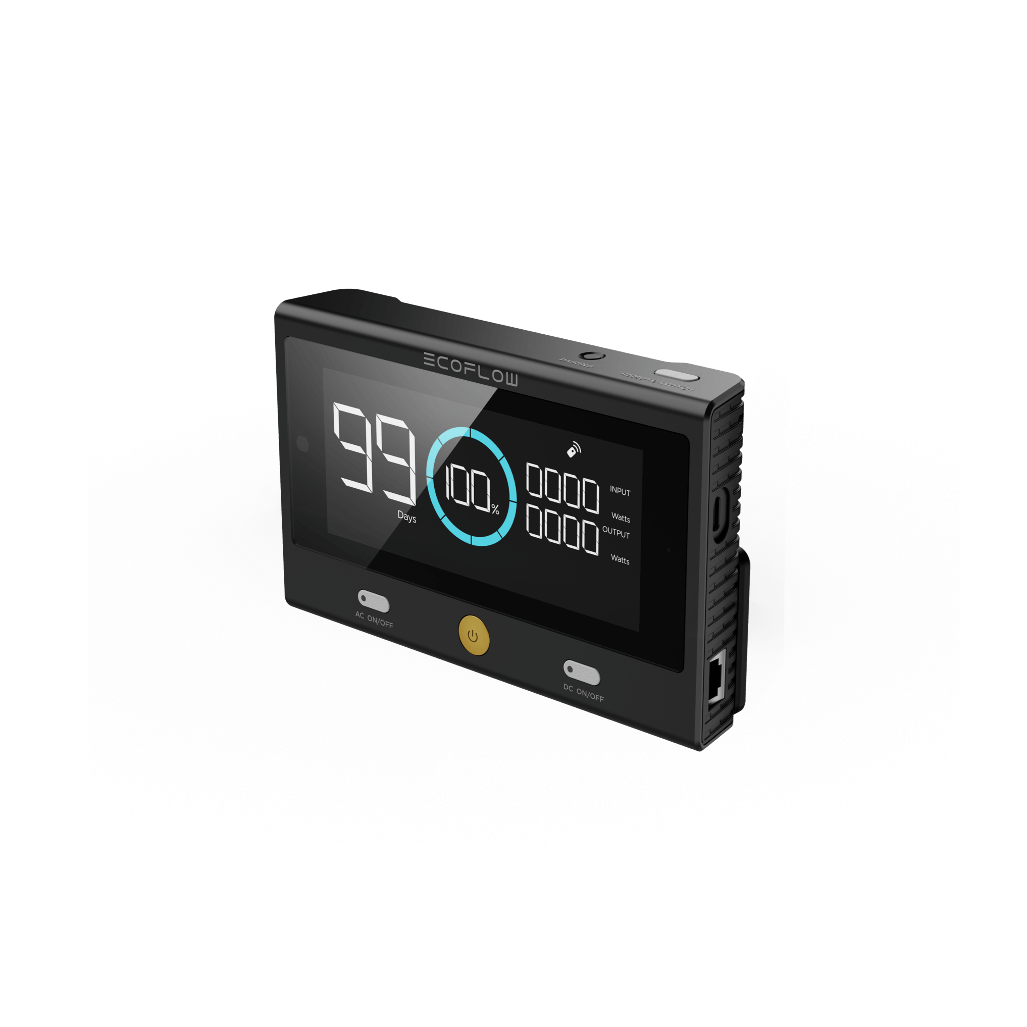 ecoflow-delta-pro-fernbedienung-display-bluetooth image 2