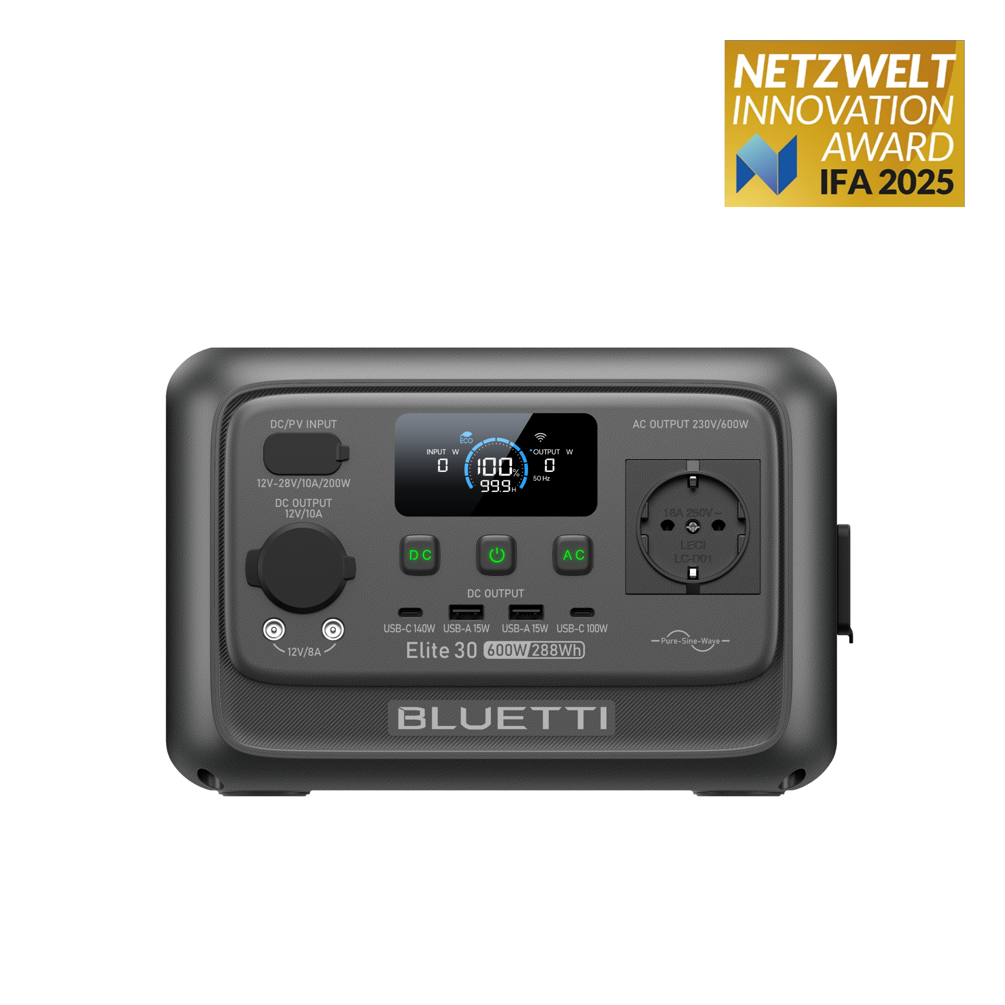 bluetti-elite-30-v2-powerstation-600-w-288-wh-lifepo4-ups image 1