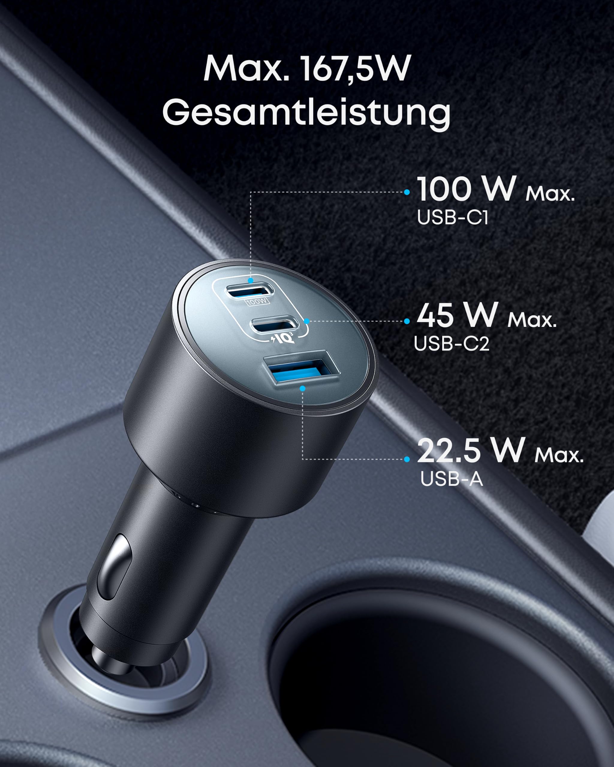 anker-chargers-167-5w-kfz-ladeger-t-3-port-100w-usb-c image 2