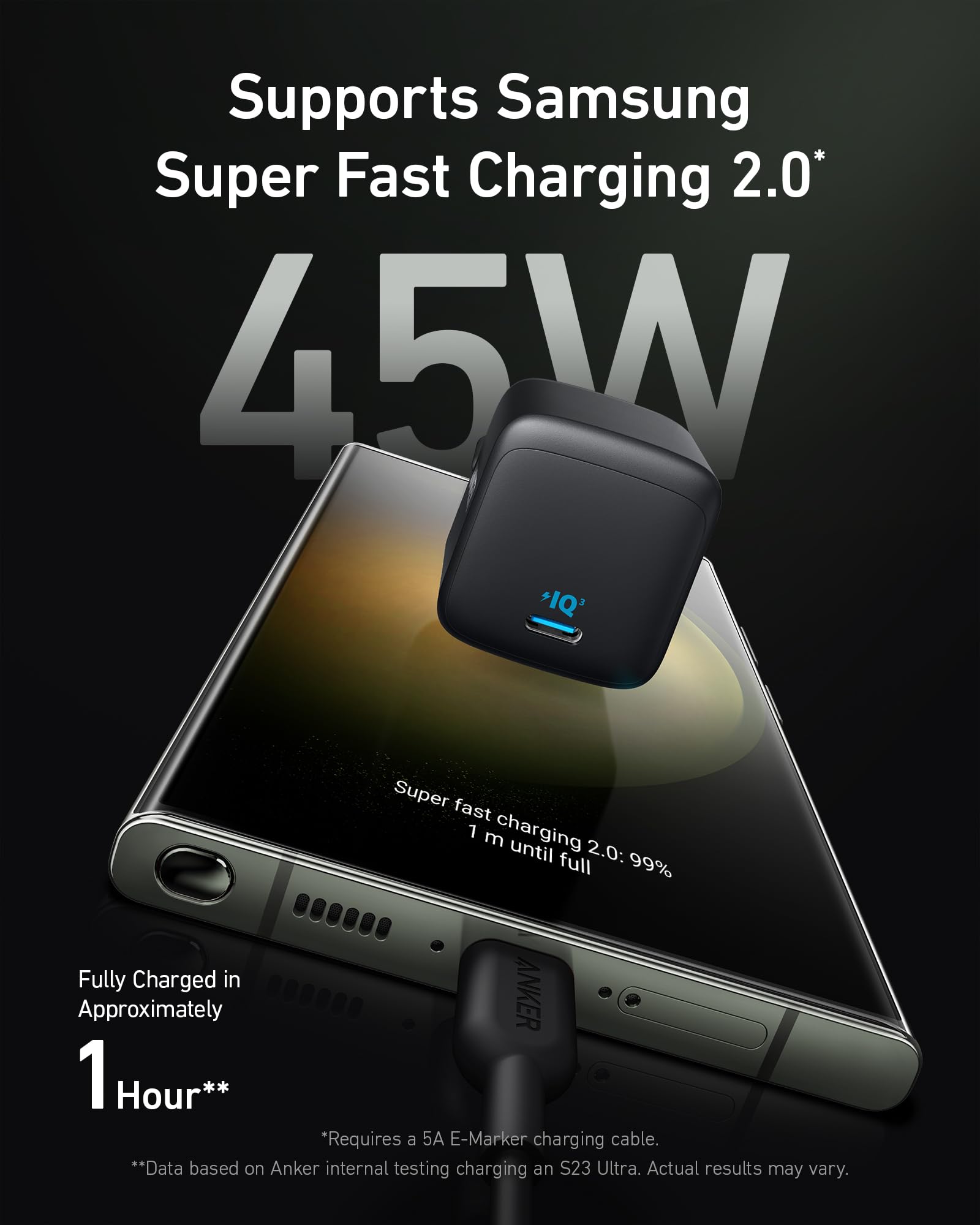 anker-ace-313-45w-usb-c-ladeger-t-samsung-schnellladen image 2