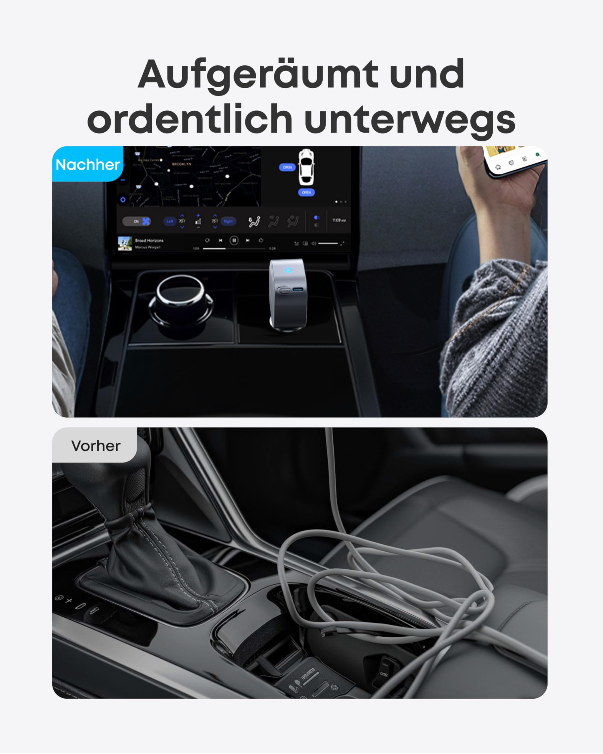 anker-75w-kfz-ladeger-t-einziehbares-kabel-usb-c-auto image 5