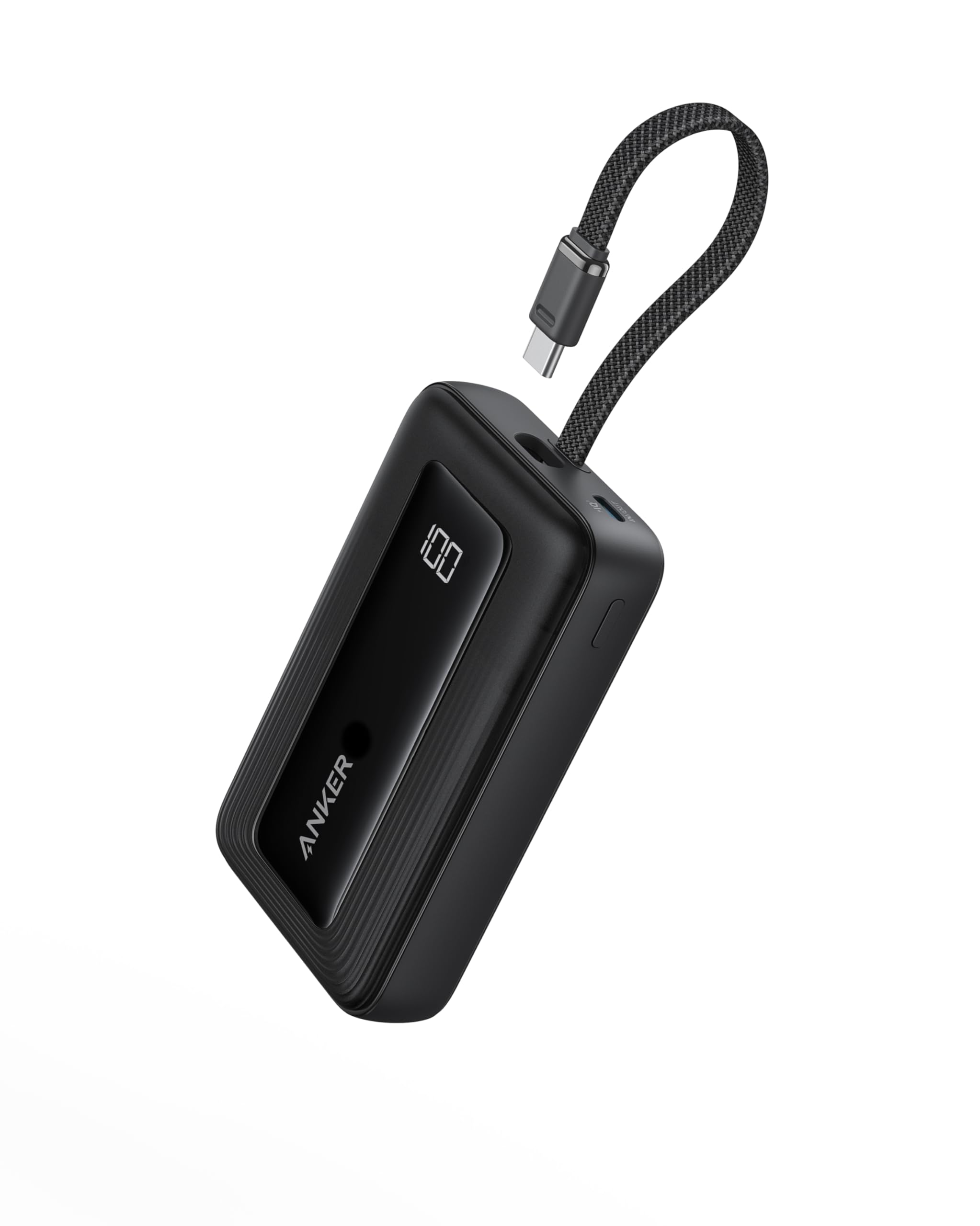 anker-zolo-a1688-powerbank-10000mah-30w-schwarz-mit-kabel image 1