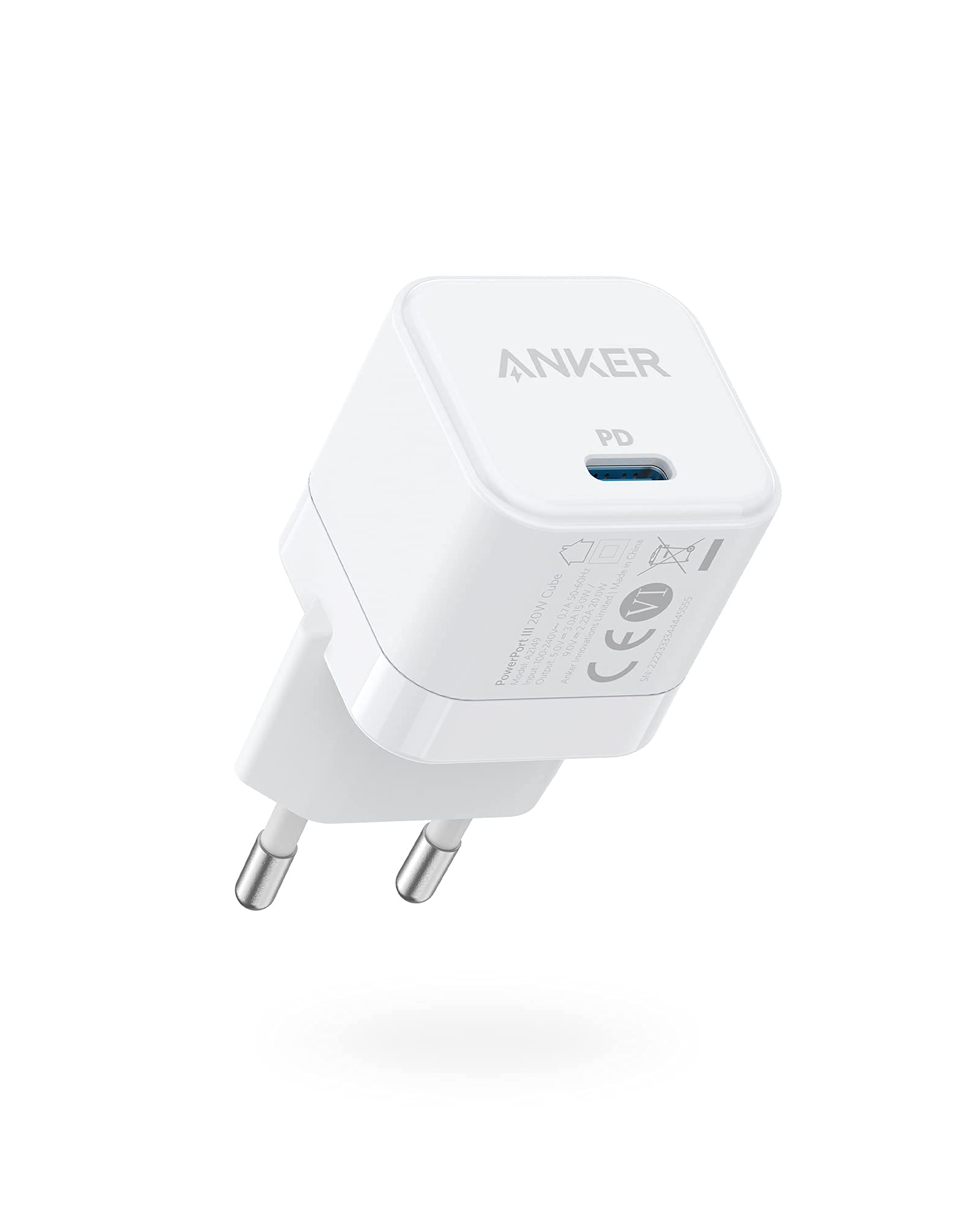 anker-powerport-iii-usb-c-netzteil-20w-ladew-rfel-wei image 1