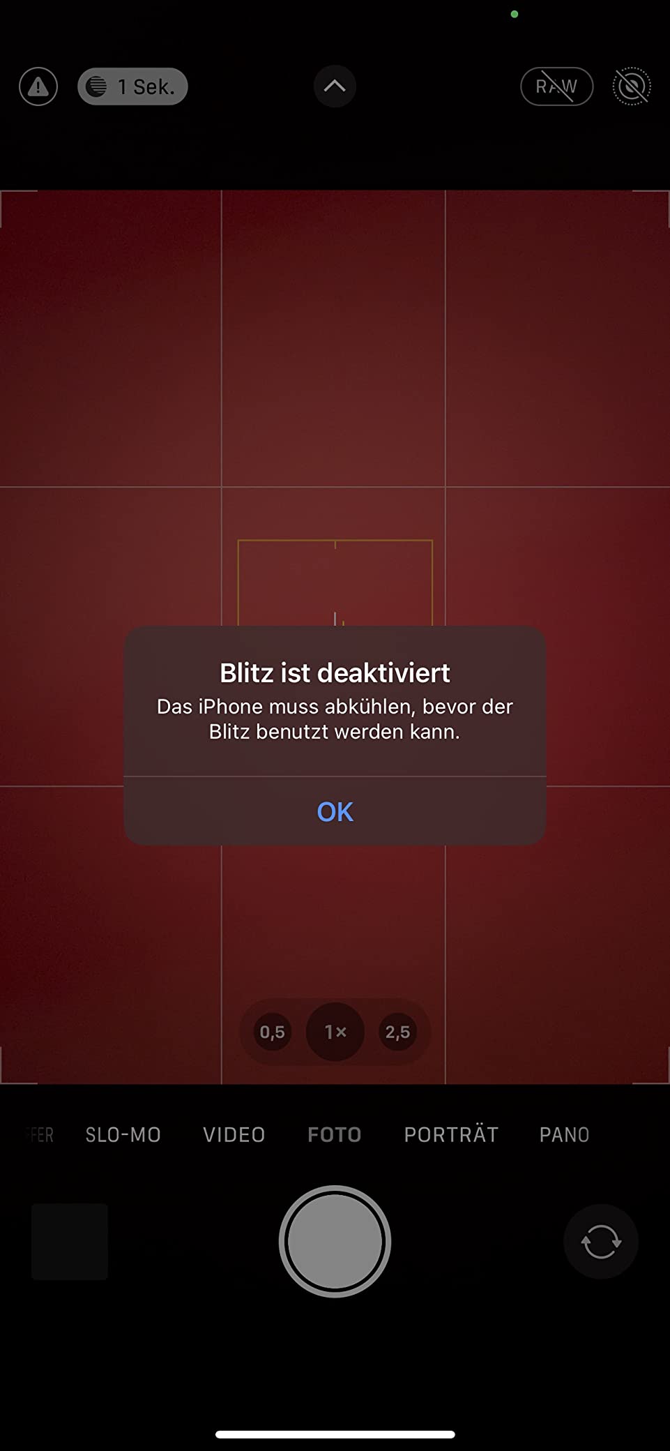 Hält auch beim Laufen