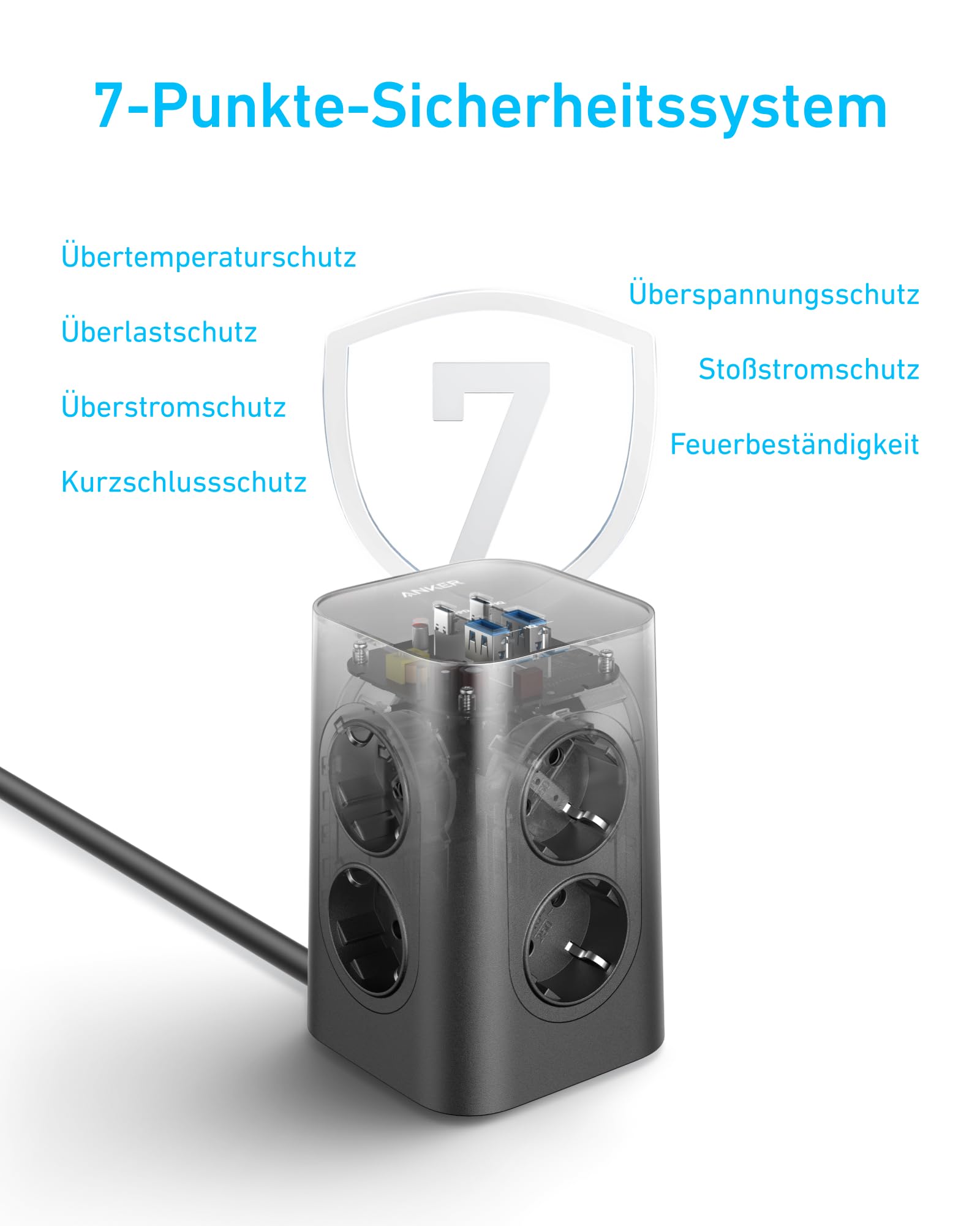anker-12-in-1-mehrfachsteckdose-8-fach-2m-20w-usb-c image 6