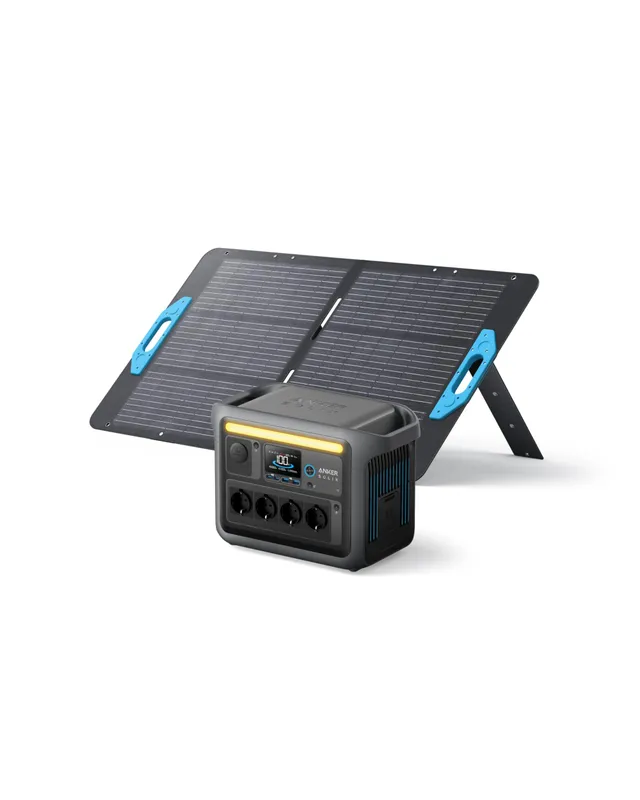 anker-solix-c1000-powerstation-mit-100w-solarpanel-1800w-set image 1