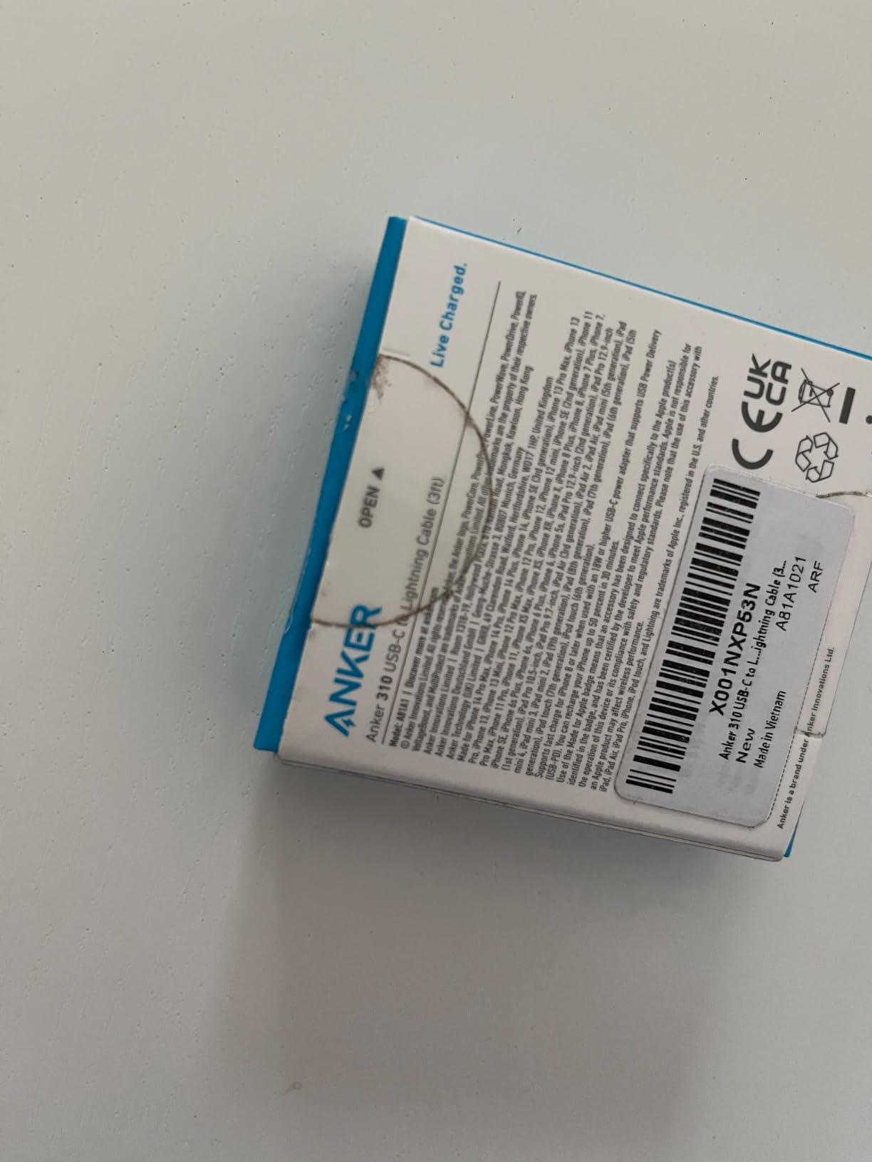 Lädt gut, Stecker groß