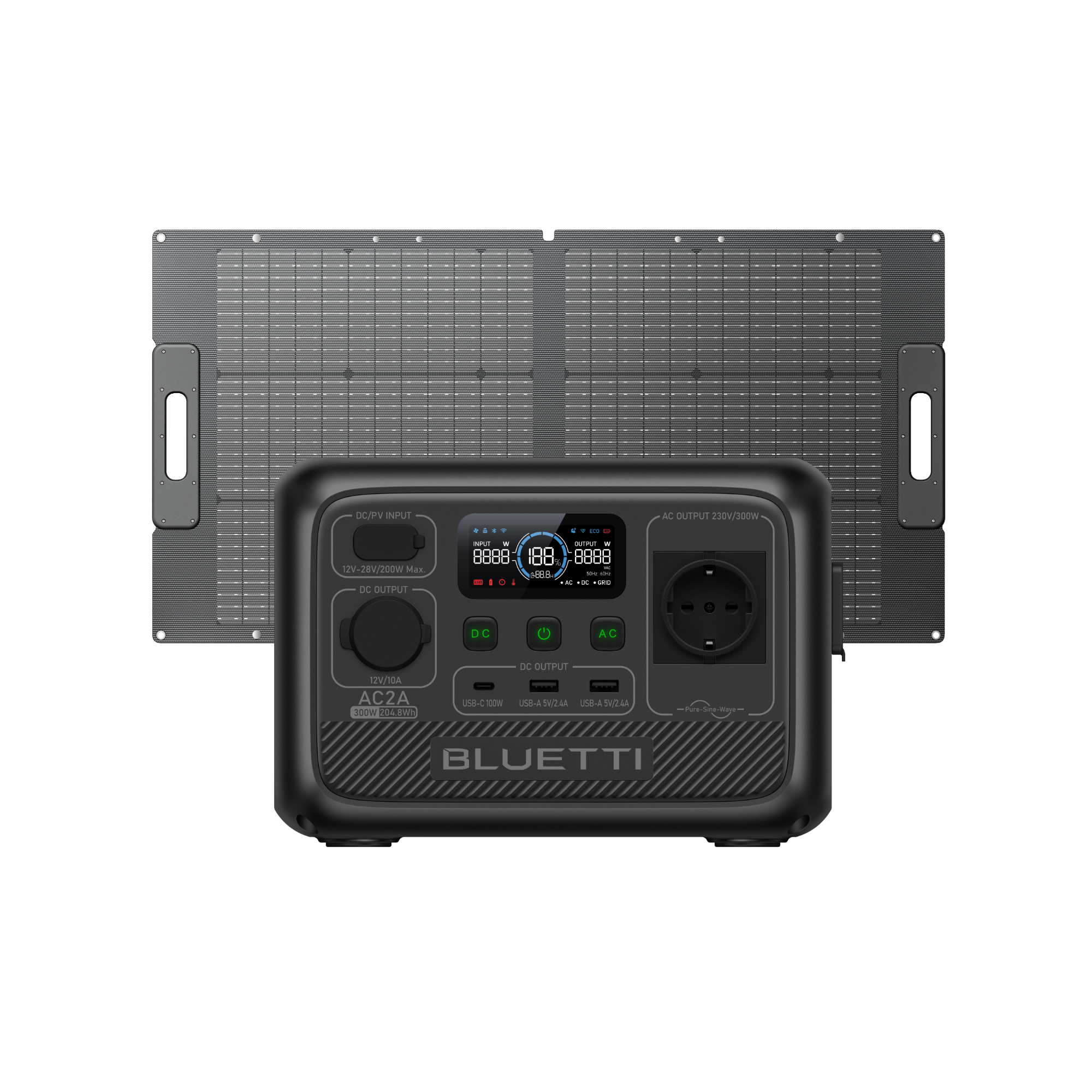 bluetti-ac2a-300w-powerstation-204wh-lifepo4-tragbar image 7
