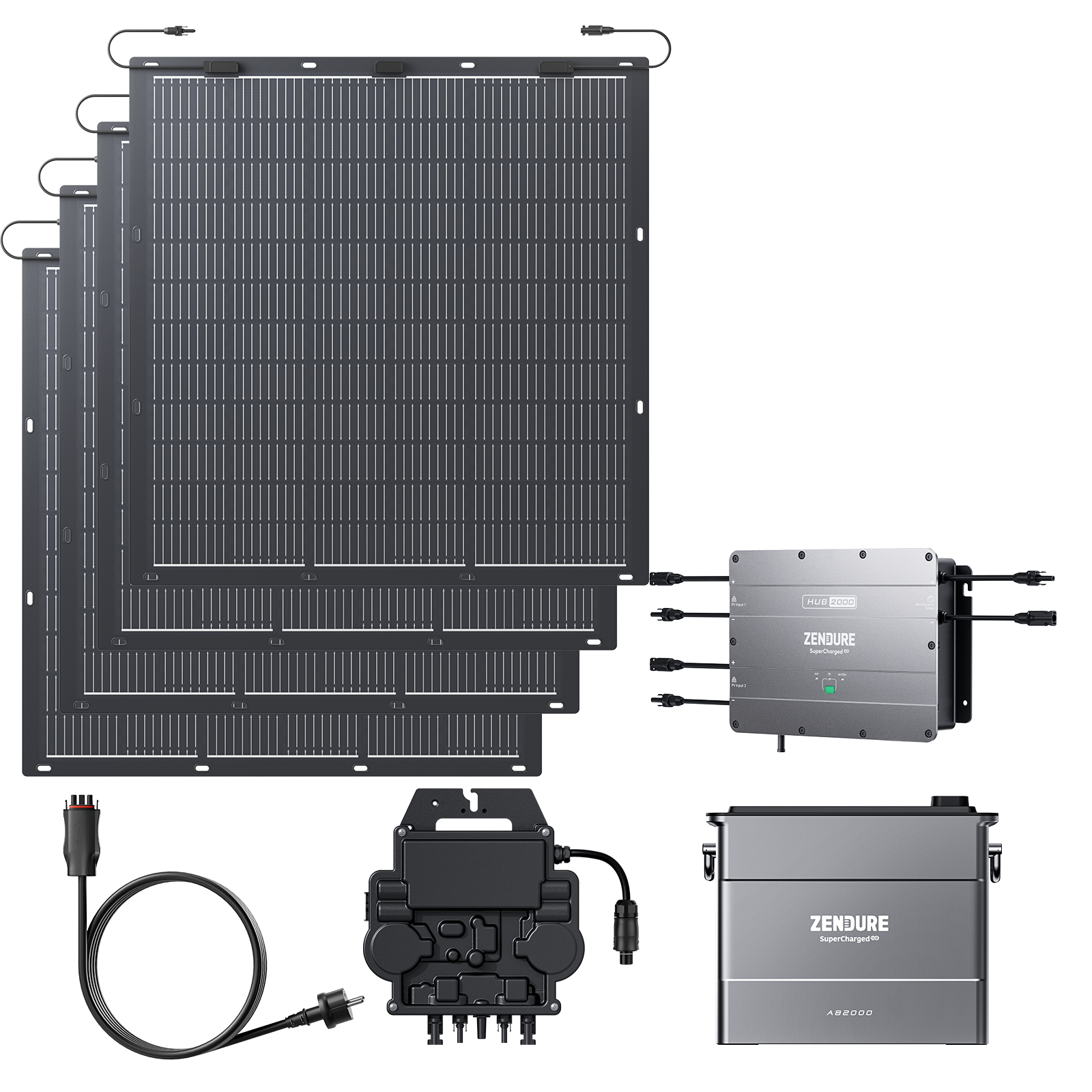 zendure-solarflow-hub-2000-balkonkraftwerk-mit-ez1-m image 1