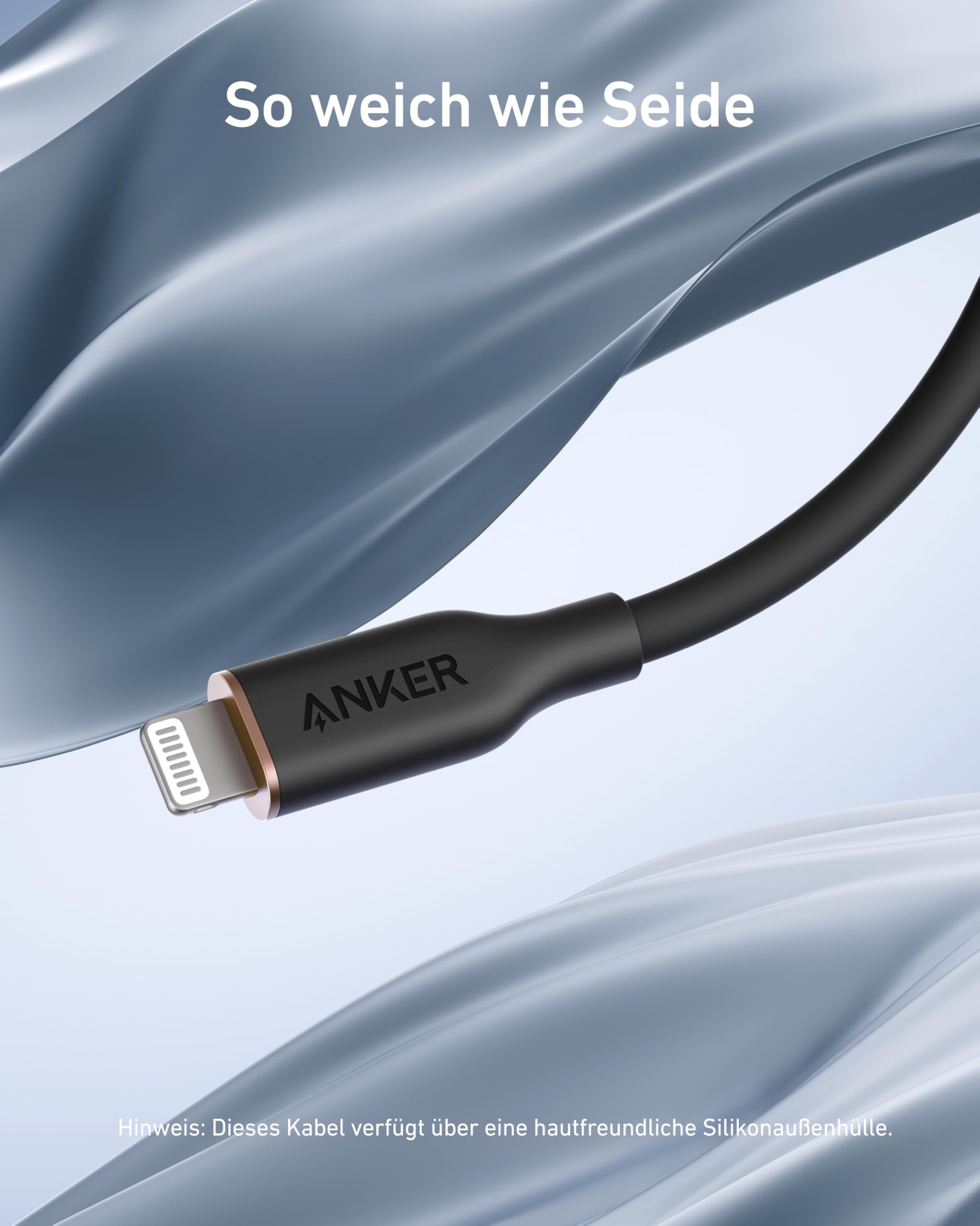 anker-flow-usb-a-lightning-kabel-0-9m-silikon-wei image 2