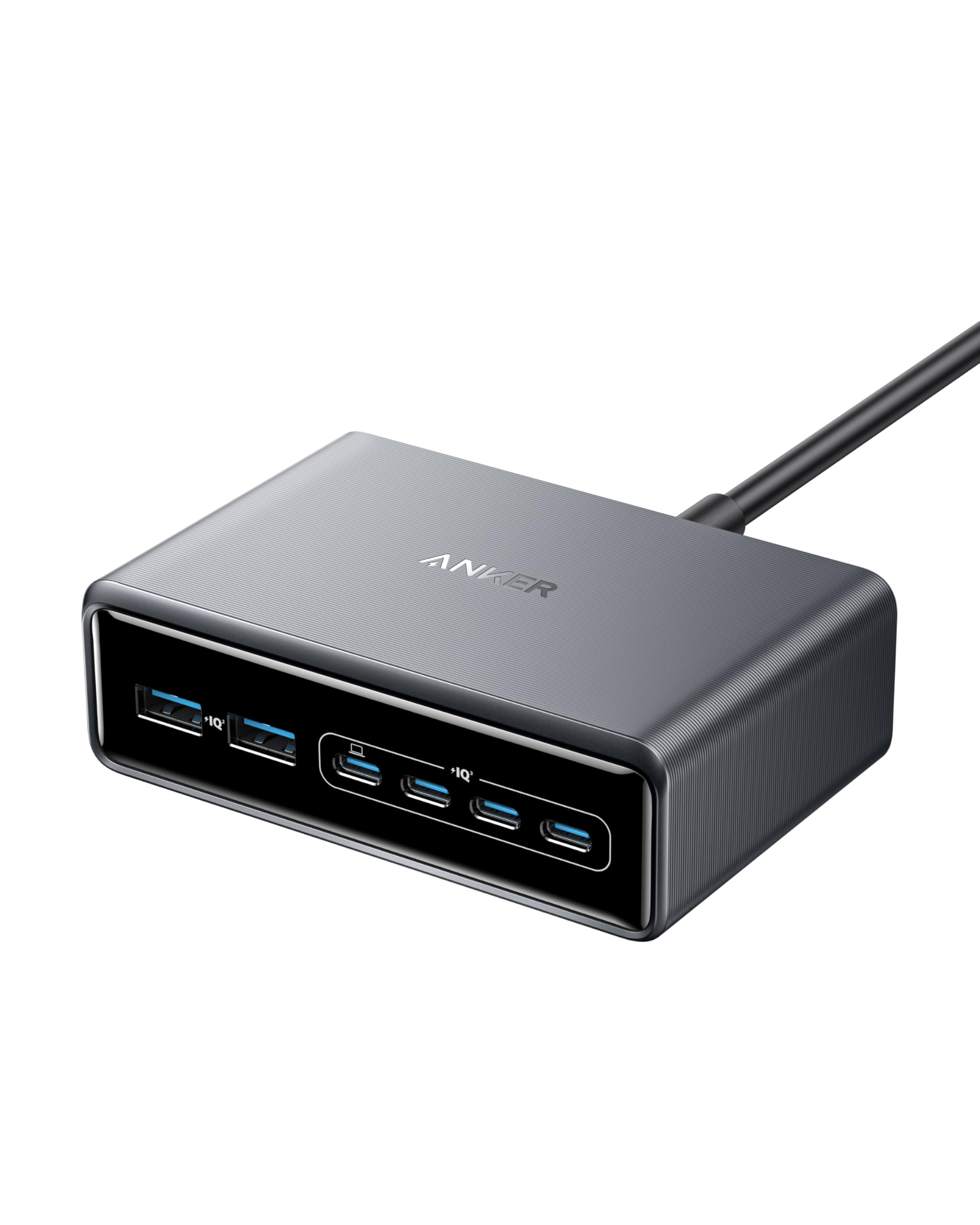 anker-prime-200w-6-port-gan-ladestation-usb-c-desktop image 1