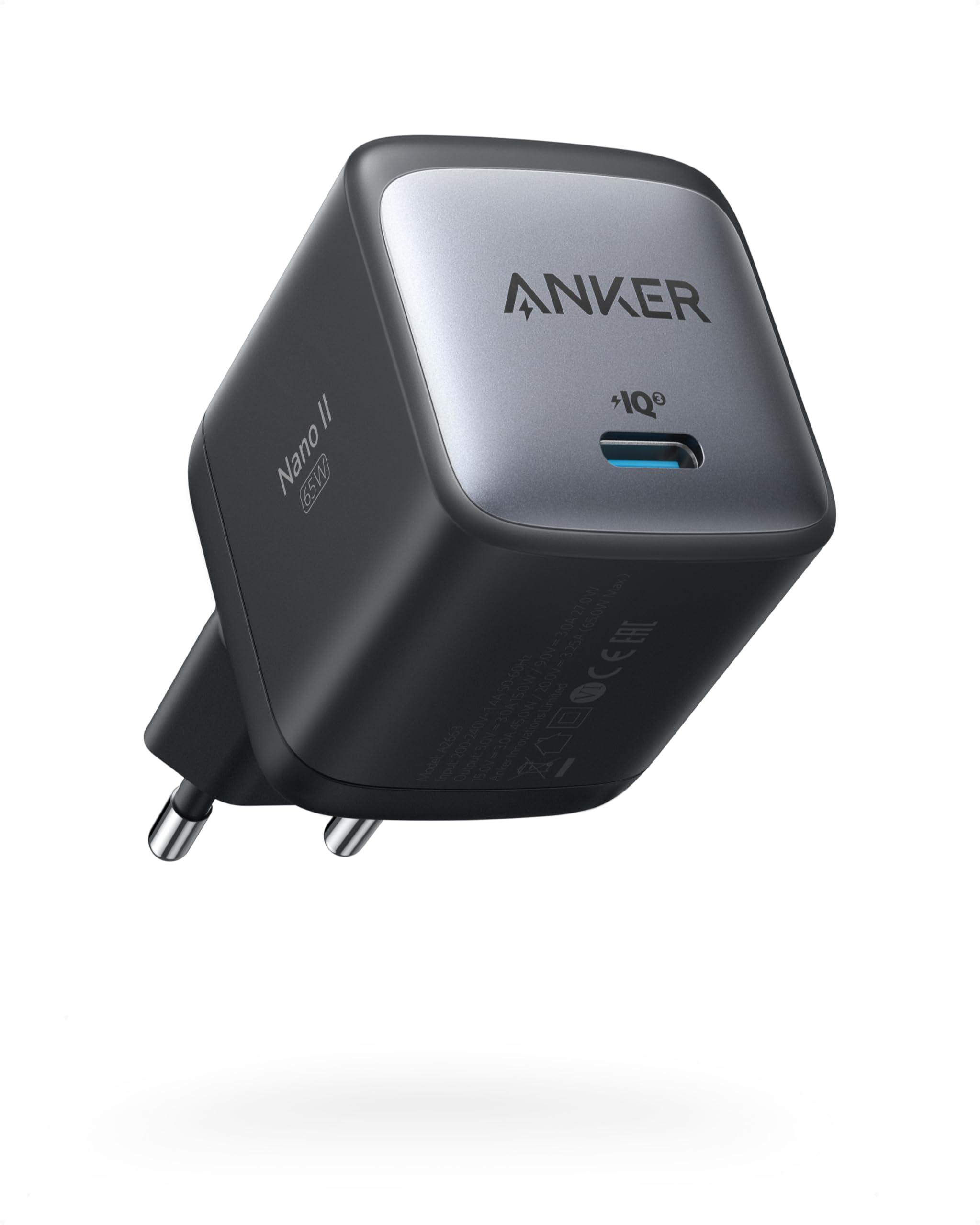 anker-nano-ii-65w-usb-c-ladeger-t-gan-schwarz-macbook image 1
