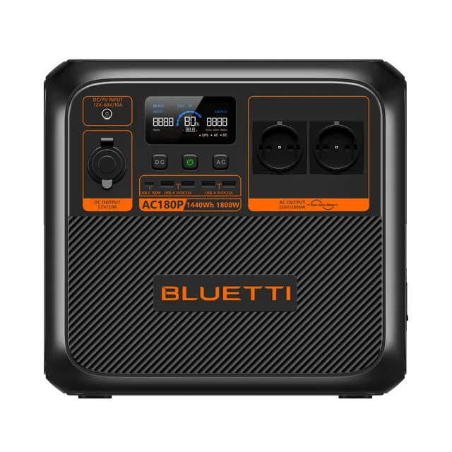 bluetti-ac180p-1800w-1440wh-powerstation-kompakte-notstrom image 1