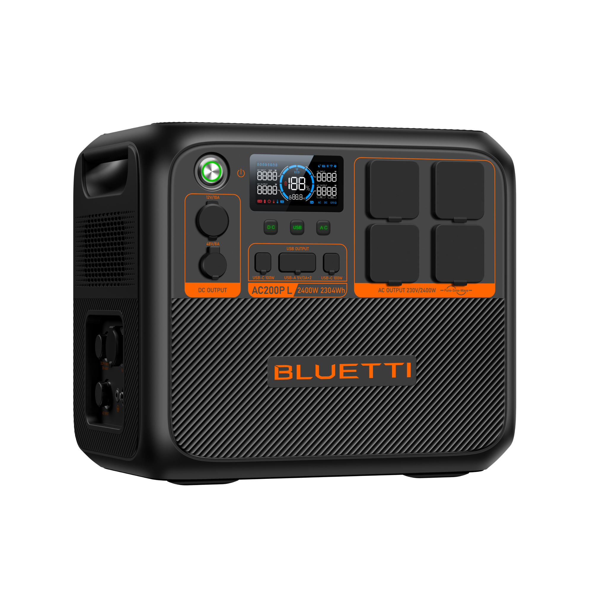 bluetti-ac-ac200pl-powerstation-2400w-2304wh-erweiterbar image 3