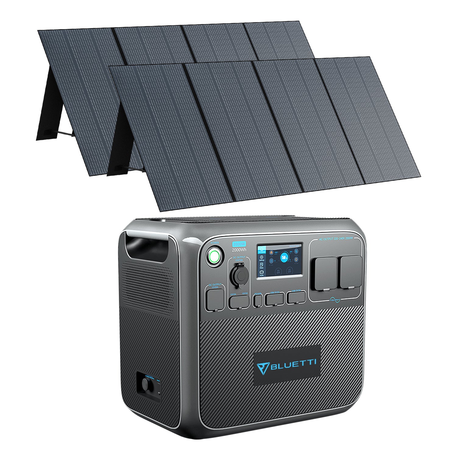 bluetti-ac200p-powerstation-2000wh-mit-2x-pv350-modul image 1