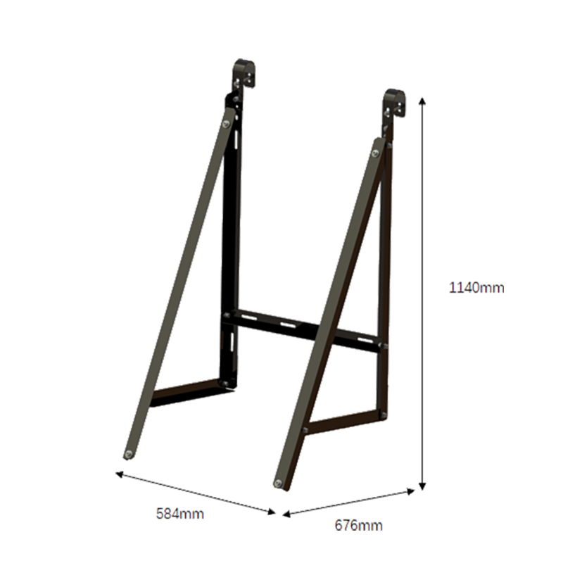 jackery-solarsaga-montagehalterung-4-module-stahl image 4