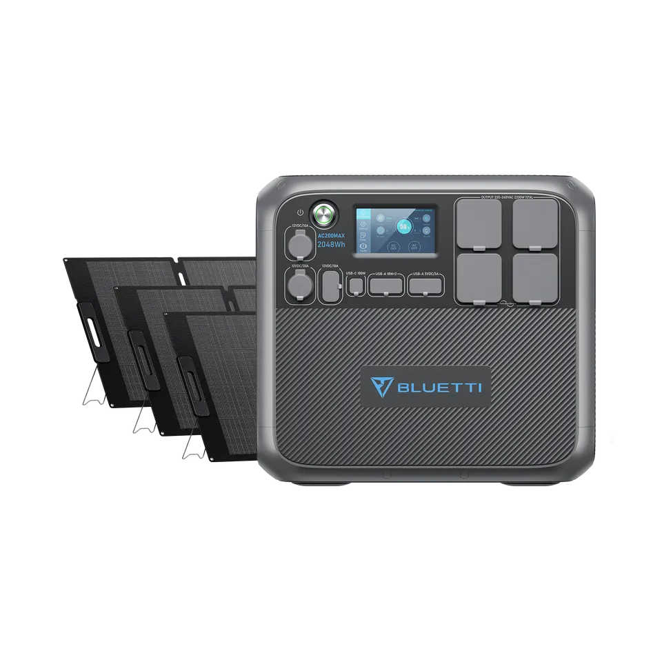 bluetti-ac200max-2048wh-powerstation-2200w-set-mit-3x-mp200 image 1