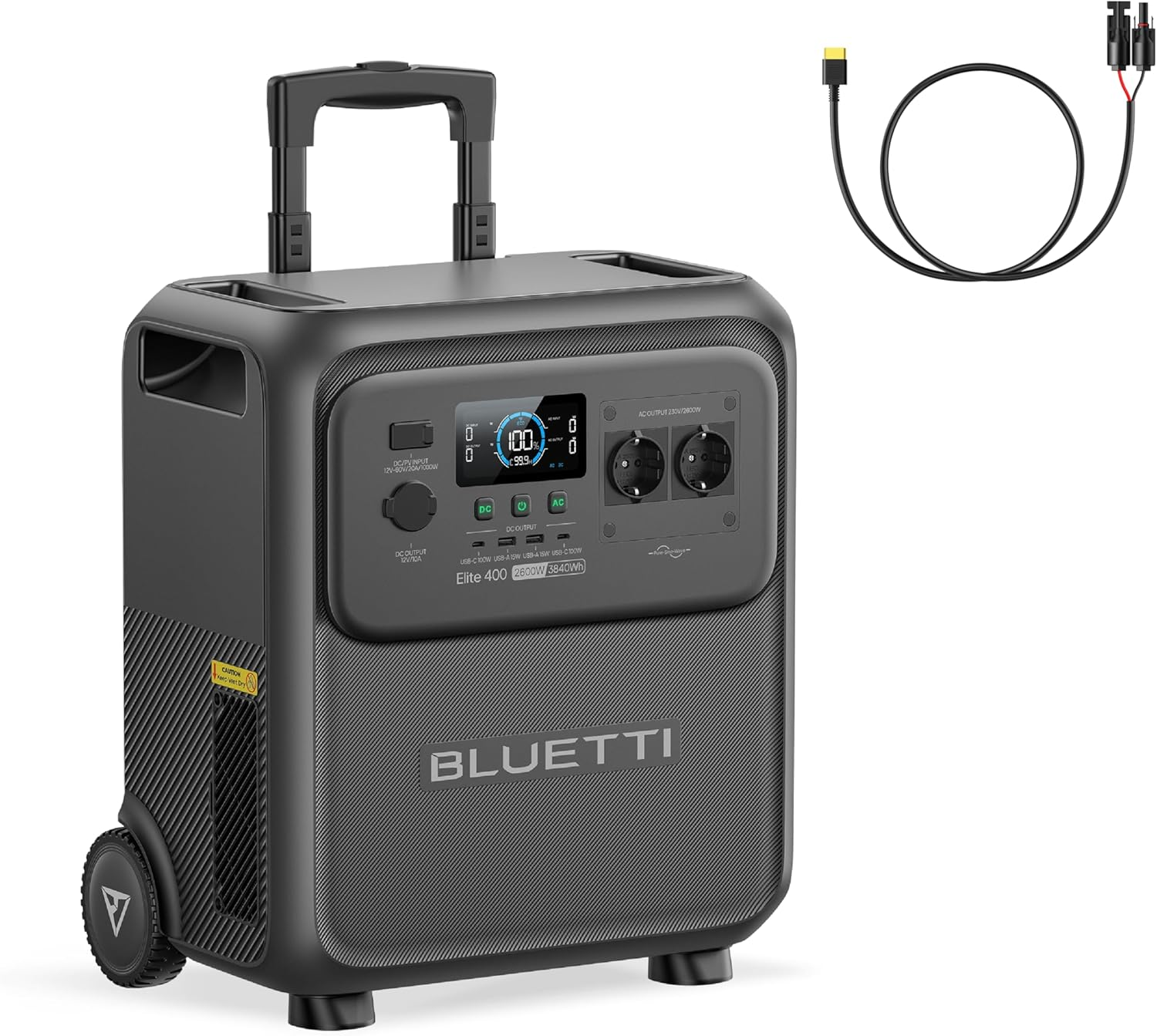 bluetti-elite-400-powerstation-3840wh-2600w-tragbar image 2