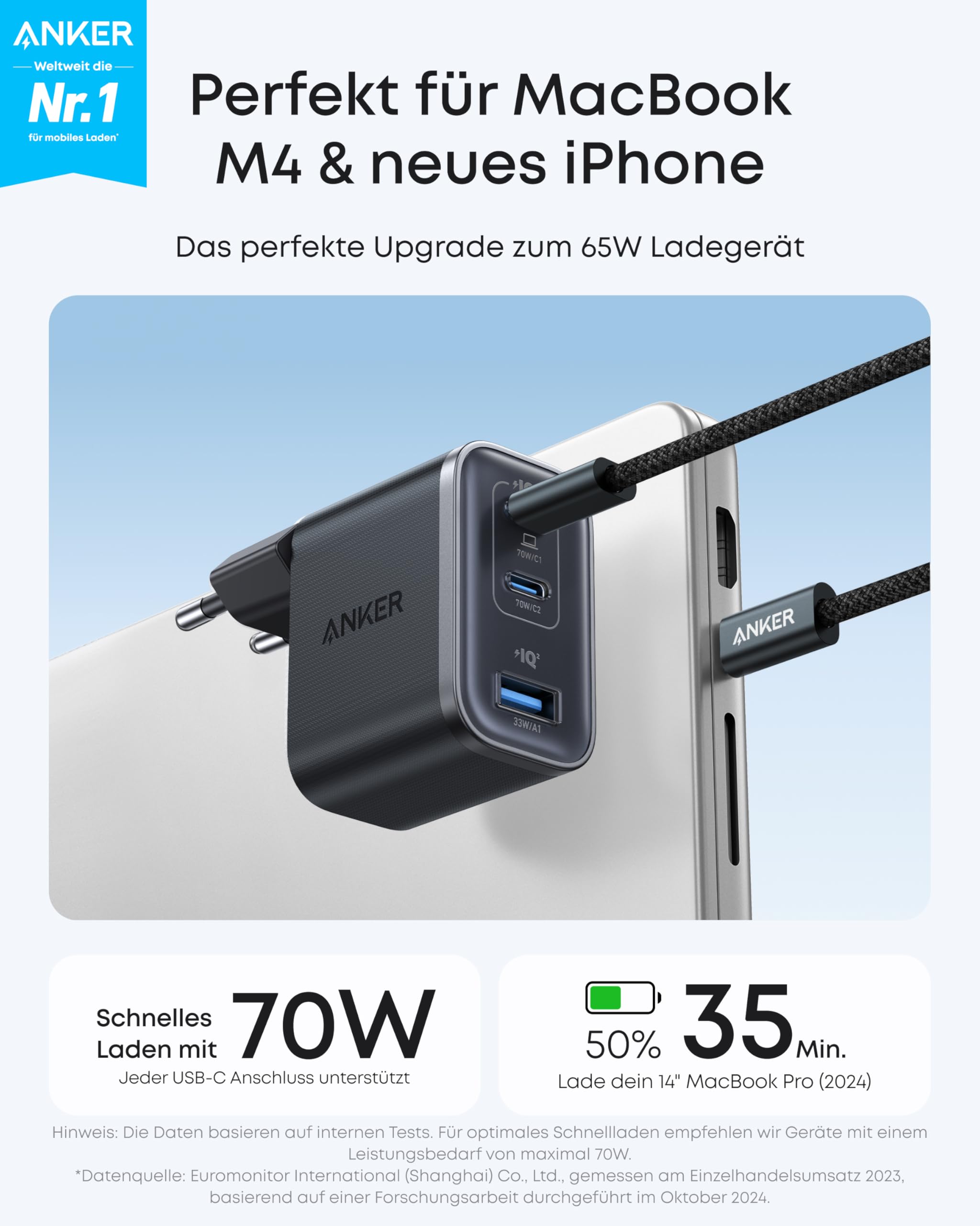 anker-nano-ladeger-t-70w-3-port-schwarz-usb-c image 2